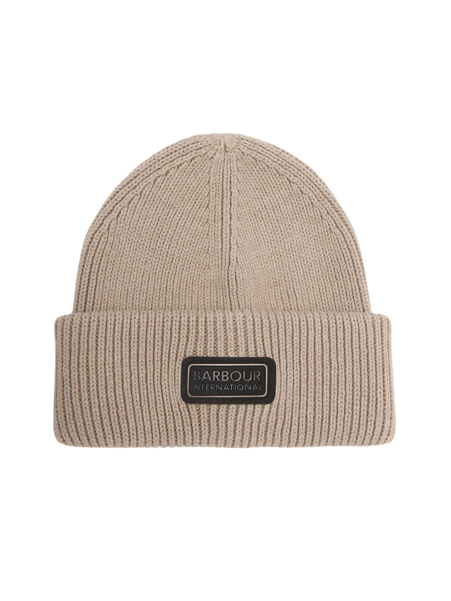 Barbour International Gorra 'BARBOUR INTERNATIONAL CRAYWELL BEANIE HAT CAPPELLO'  beige