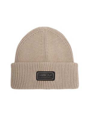 Barbour International Gorra 'BARBOUR INTERNATIONAL CRAYWELL BEANIE HAT CAPPELLO'  beige