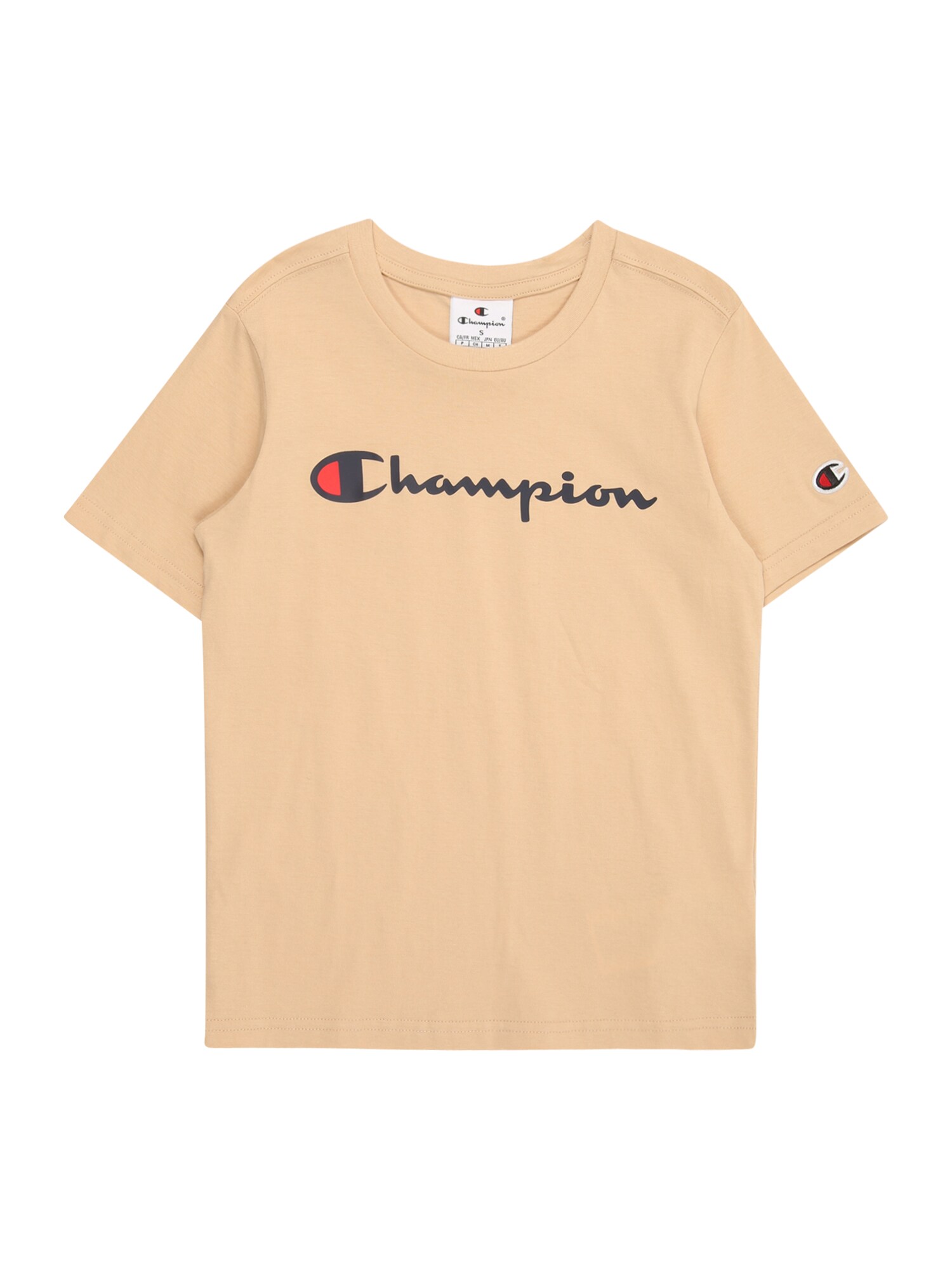 Champion Authentic Athletic Apparel Póló  bézs / vérvörös / fekete akciós termékkép 1