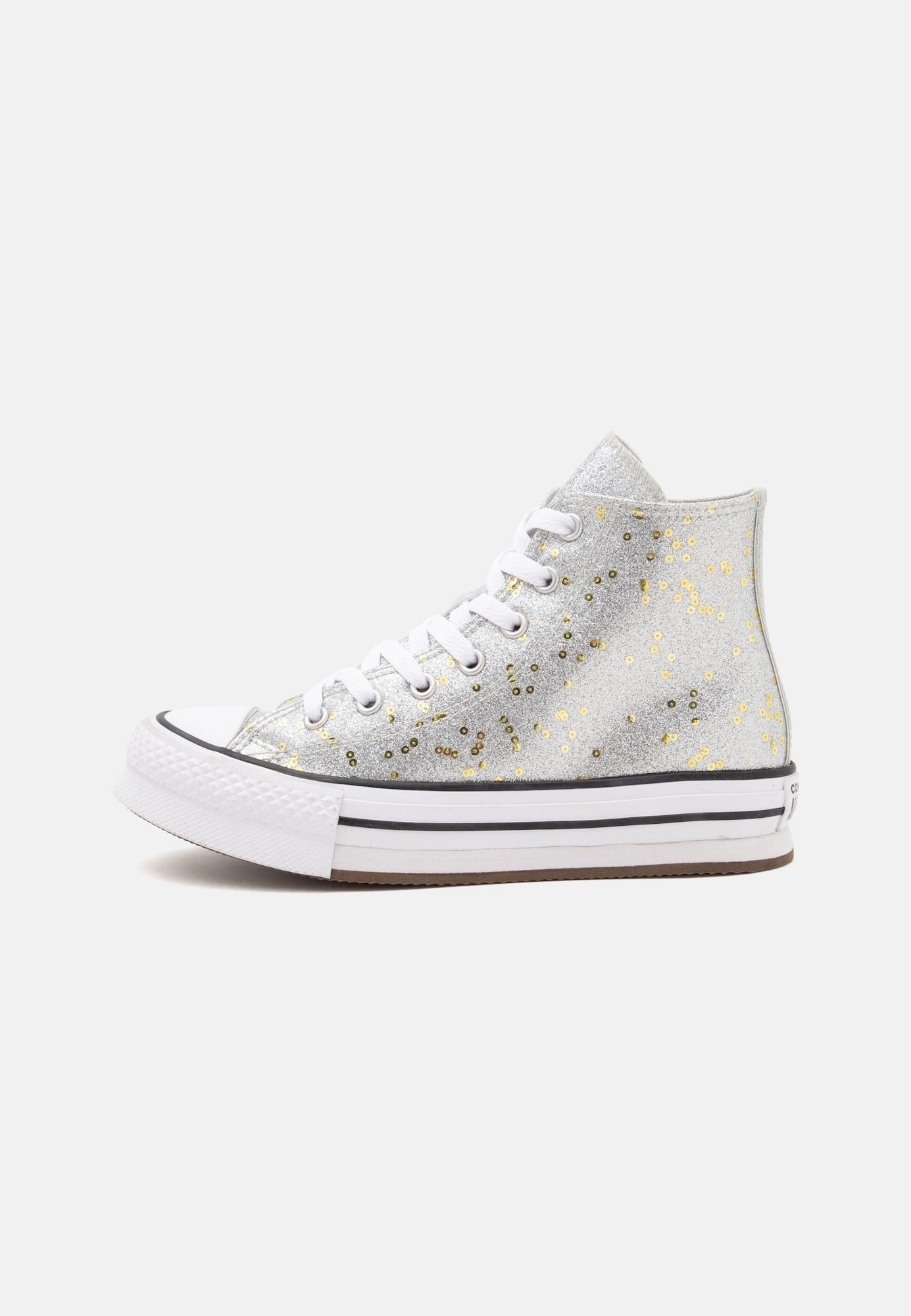 CONVERSE Tenisice 'CTAS EVA LIFT' zlatna / srebro / bijela