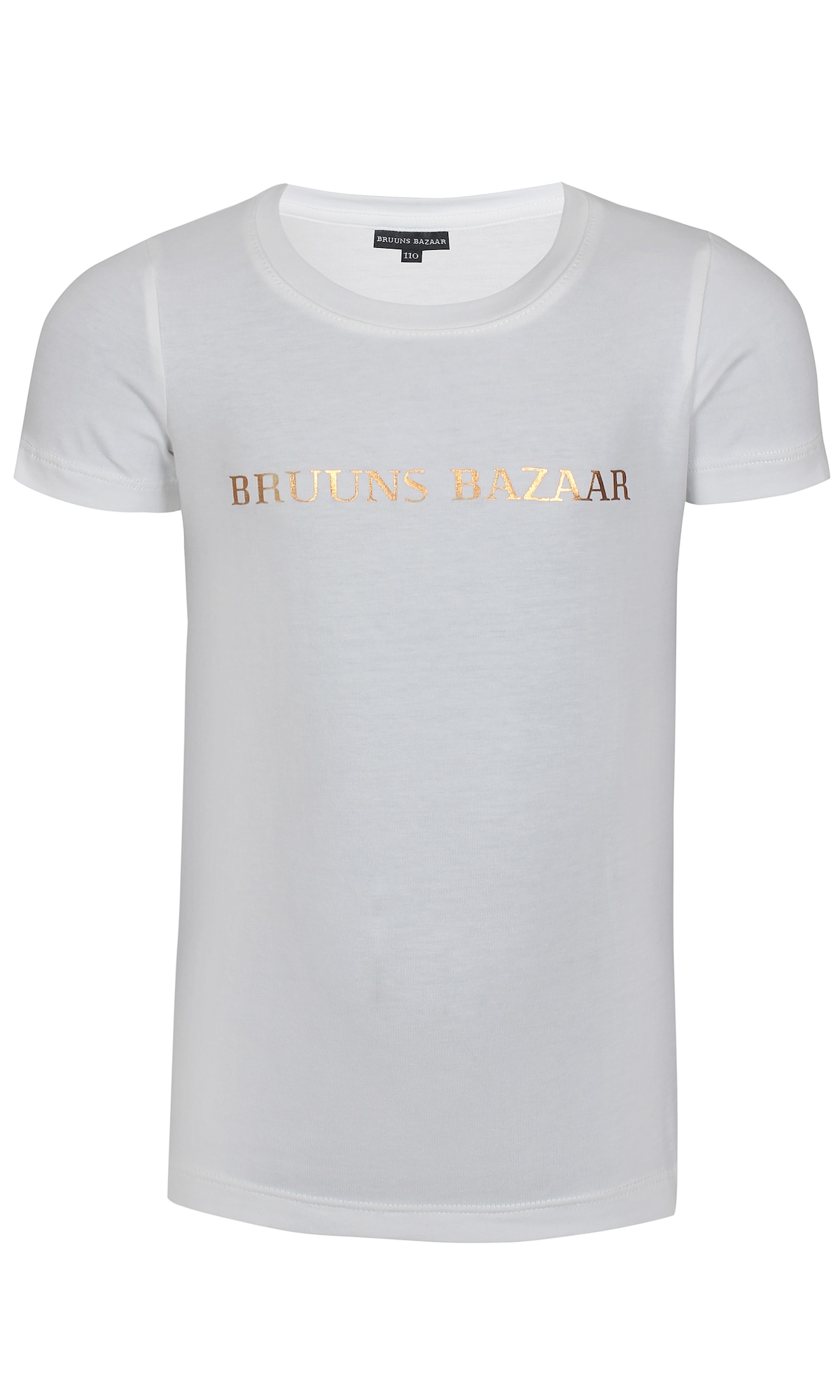 Bruuns Bazaar Kids Marškinėliai auksas / balkšva