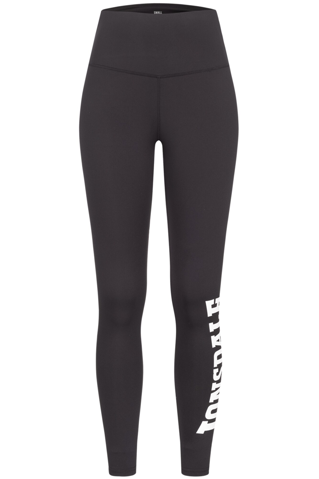 LONSDALE Leggings Semley  negru / alb
