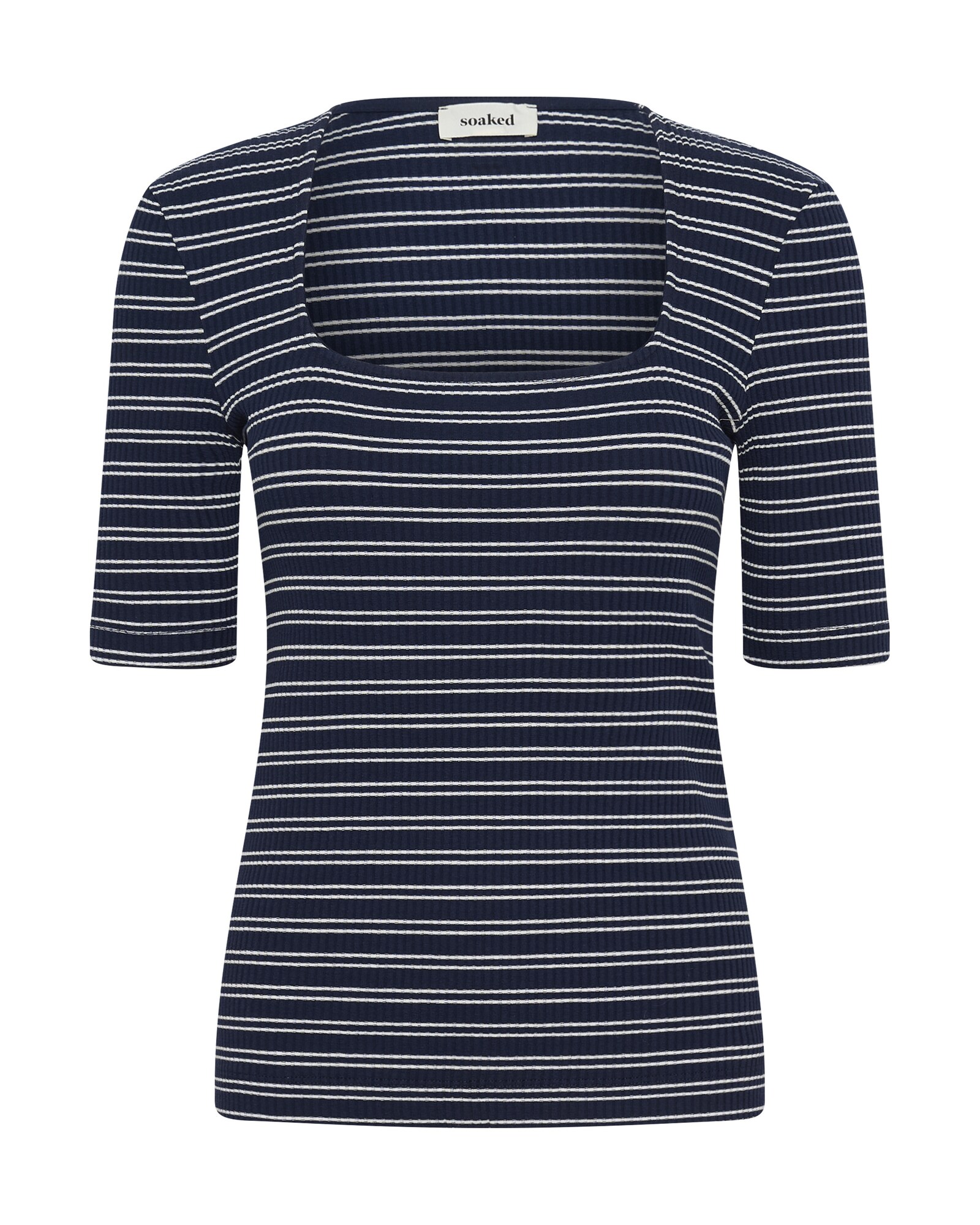 SOAKED IN LUXURY Top  azul noche
