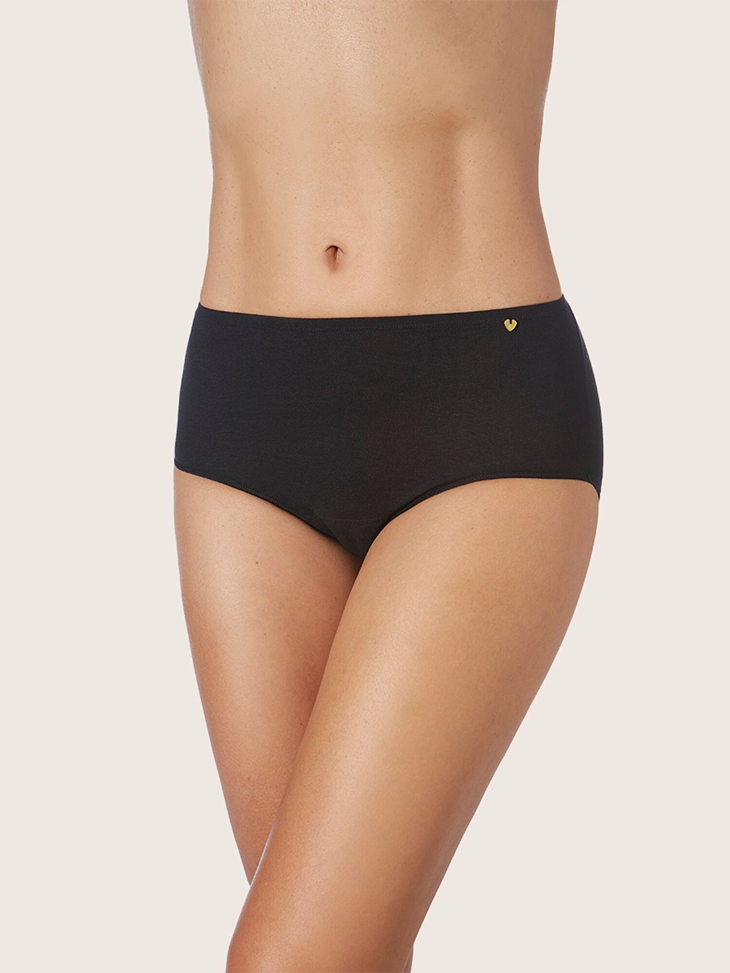 zd ZERO DEFECTS Panti 'Atenea high waist Soy fiber'  negro