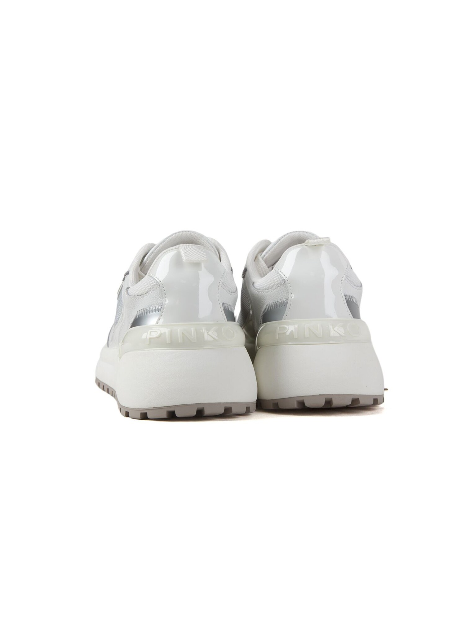 PINKO Zapatillas deportivas bajas 'Gem 14'  gris claro – imagen 4