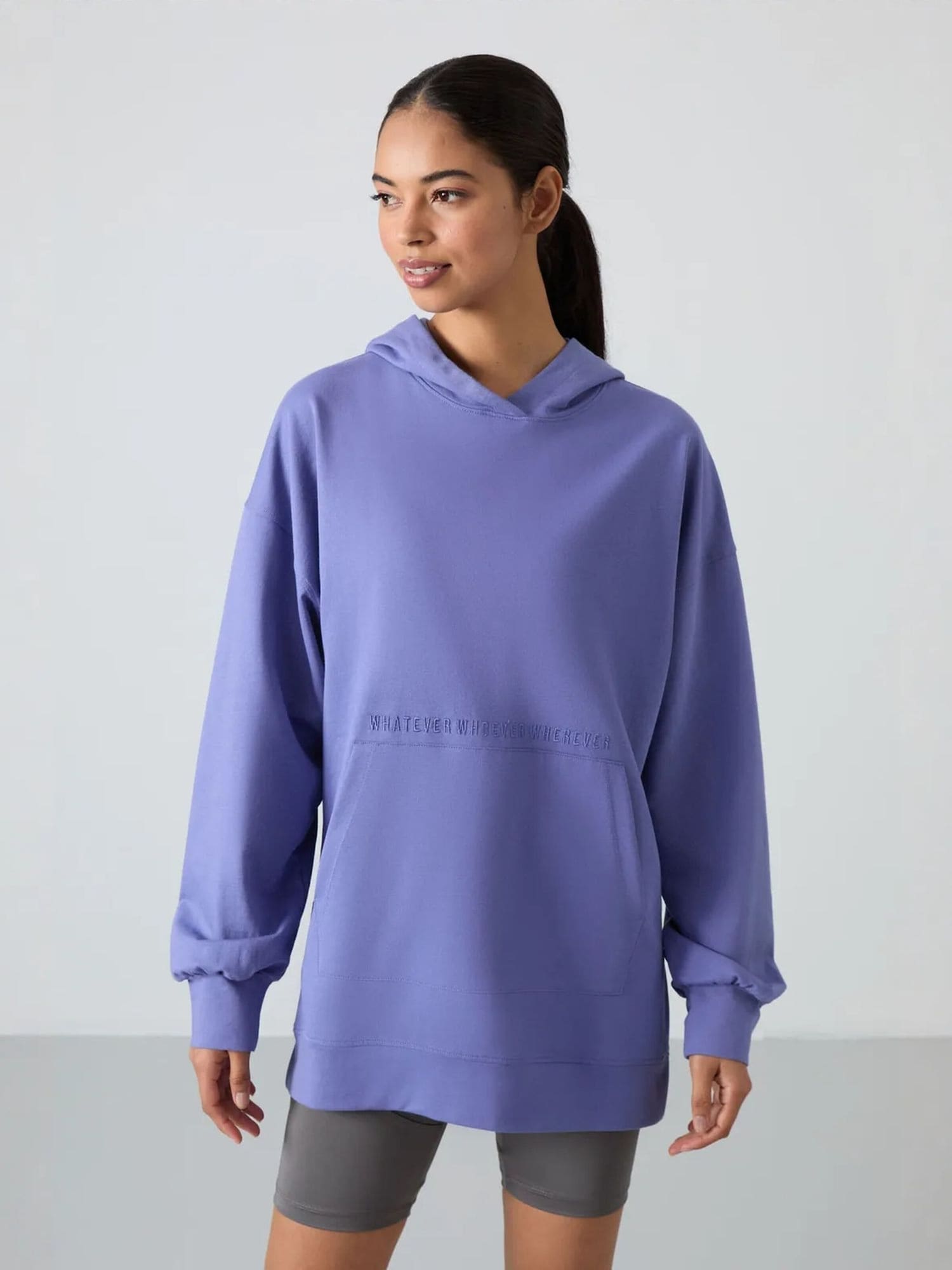 Tommy Life Sweater majica lavanda