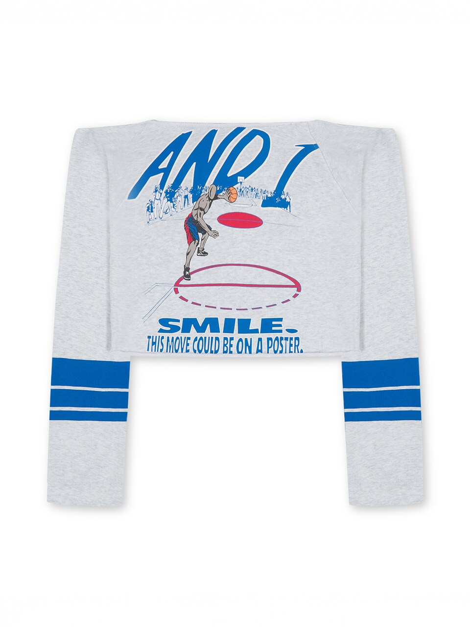 T-shirt blå / grå