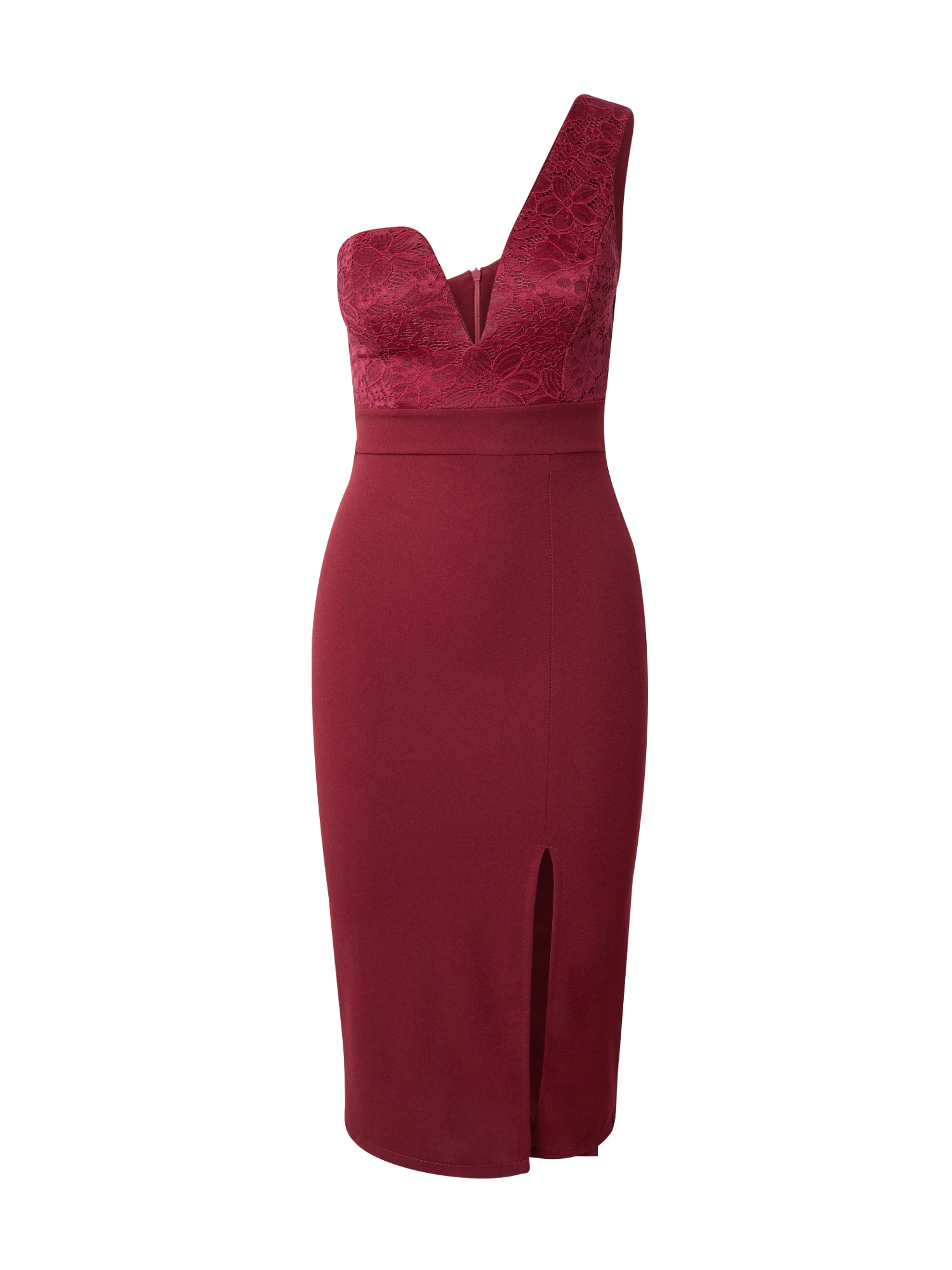 WAL G. Kokteilinė suknelė 'GIGI' vyno raudona spalva