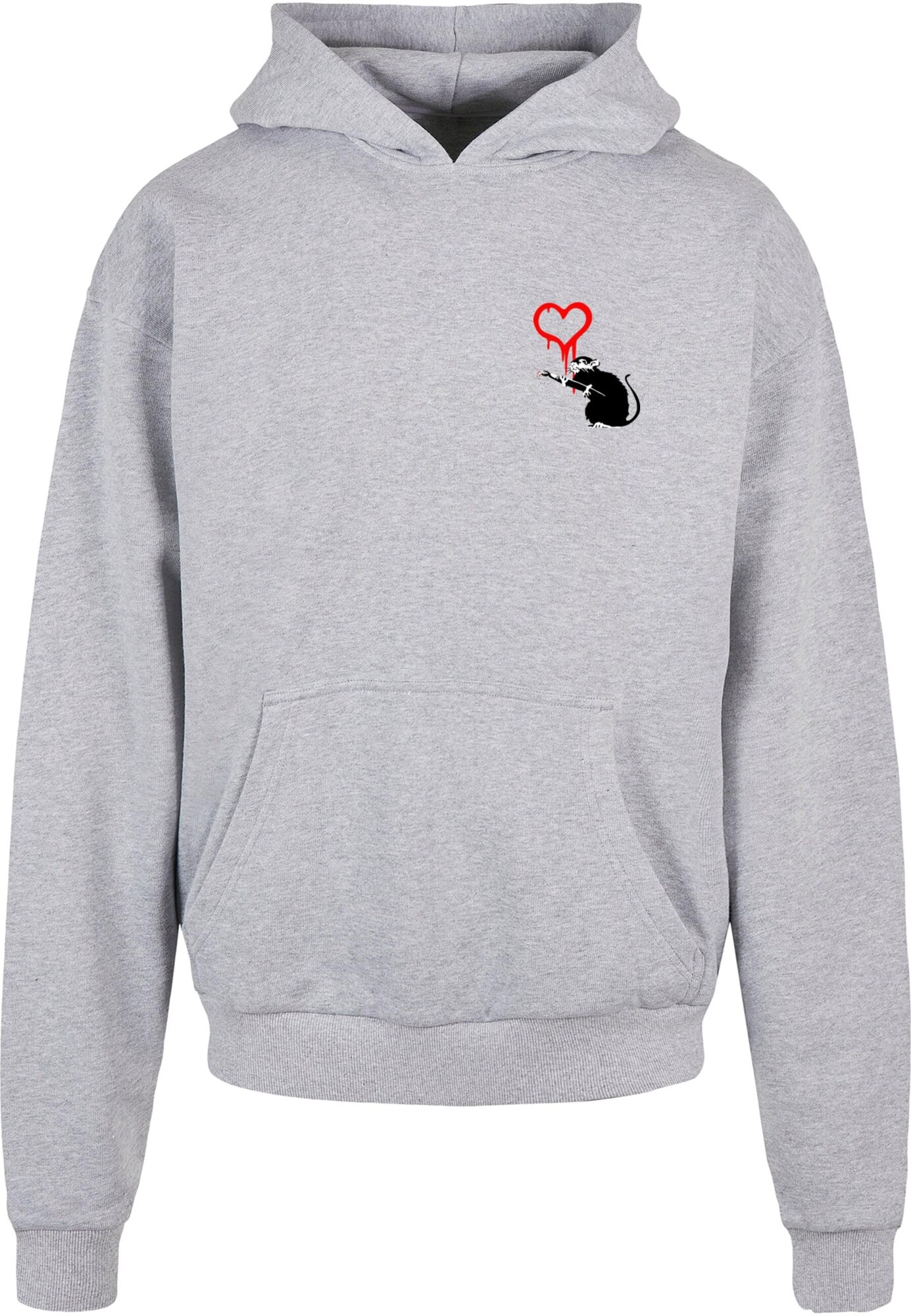 Thumbnail - Merchcode Sweatshirt Banksy - Love Rat