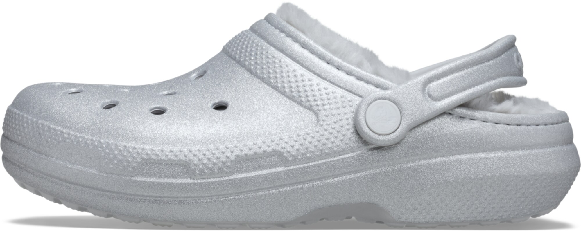 Crocs Dreváky  strieborná