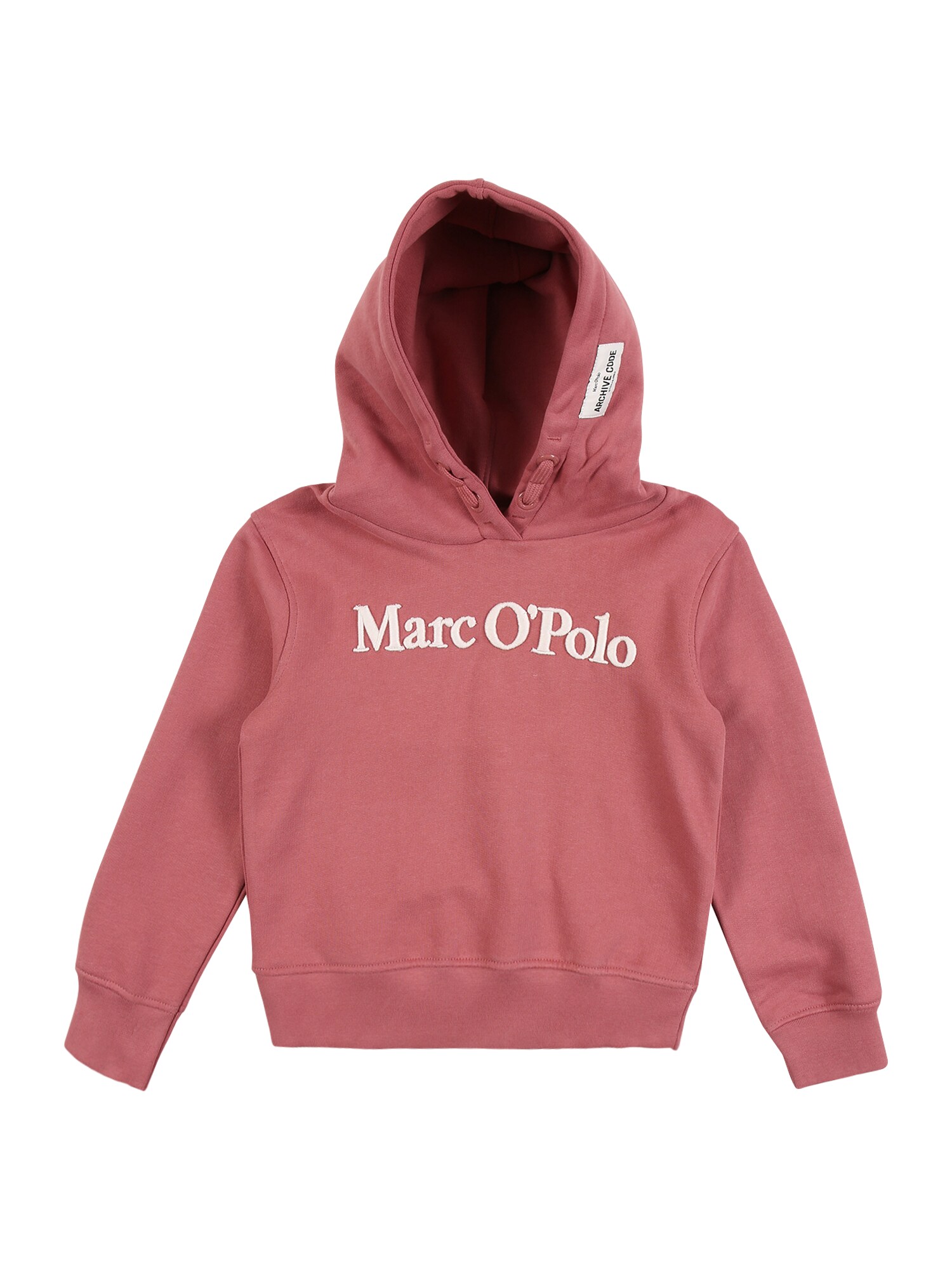 Marc O'Polo Junior Megztinis be užsegimo  ryškiai rožinė spalva / balta