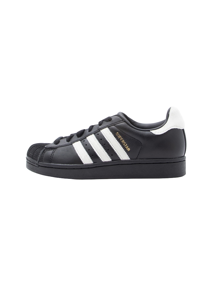 ADIDAS ORIGINALS Sneaker 'Superstar II' Damen Größe 40 schwarz / weiß
