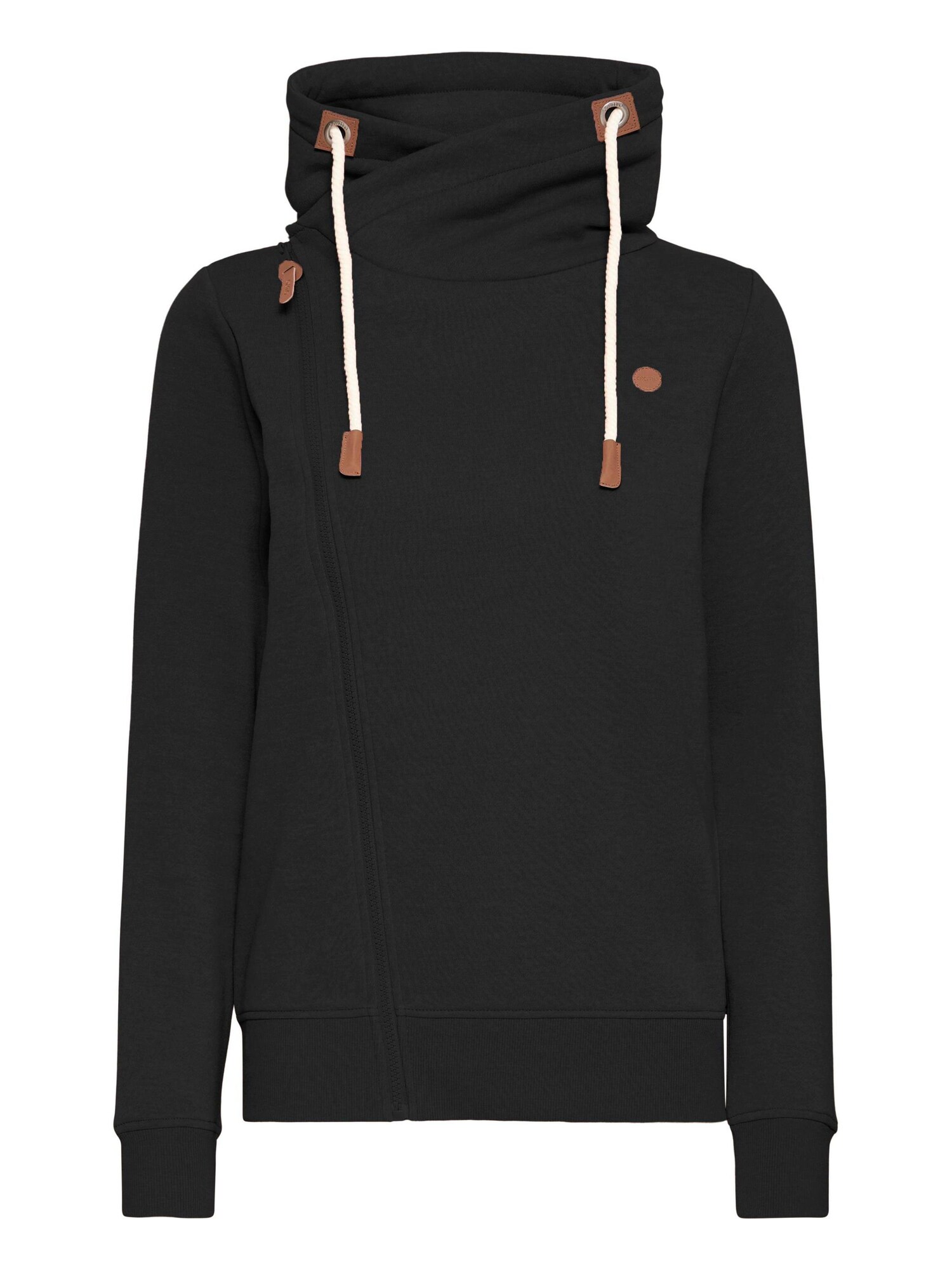 Oxmo Sudadera con cremallera 'Mille'  negro