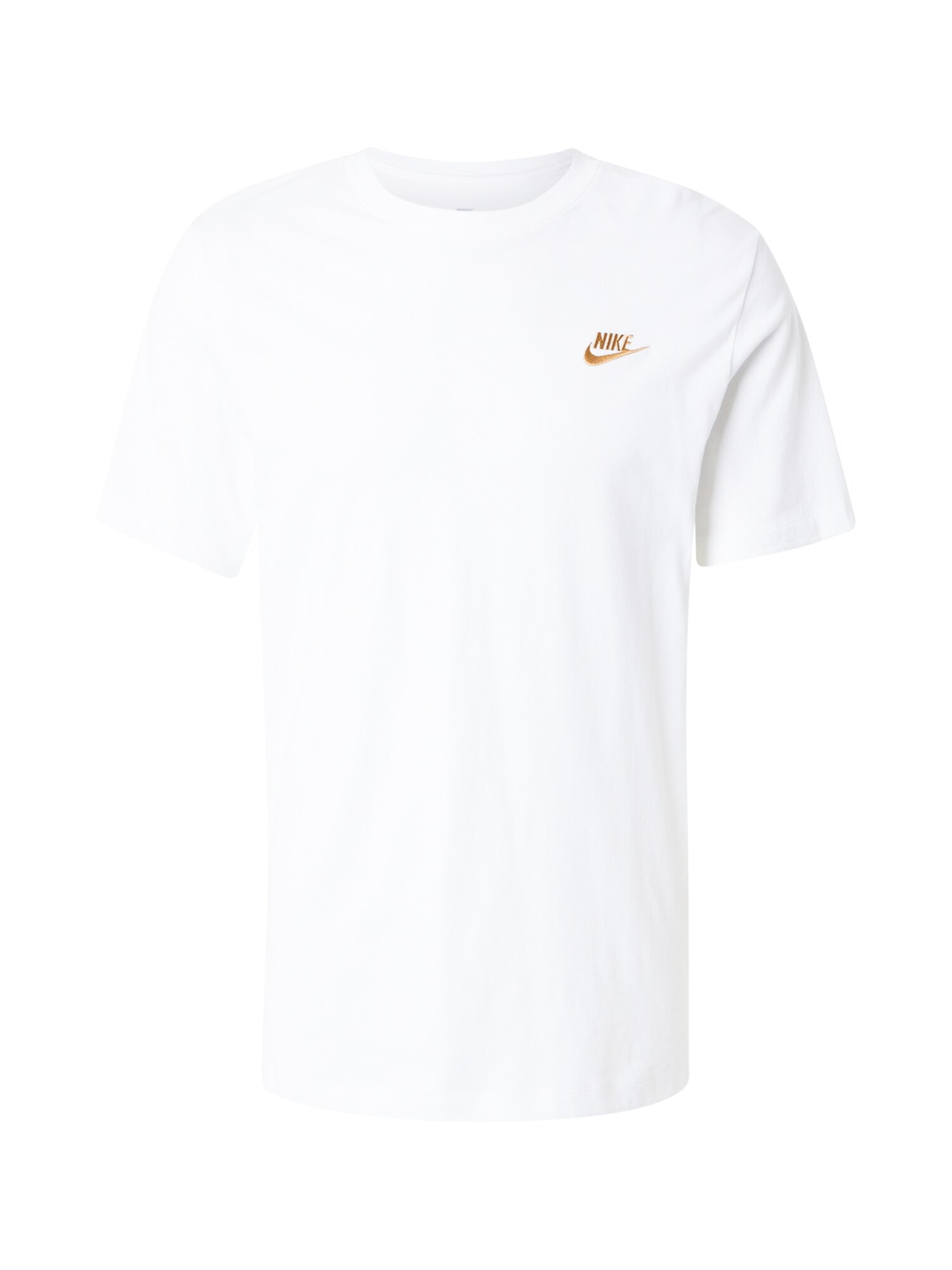 Nike Sportswear Tricou 'Club' Galben Miere / Alb-image