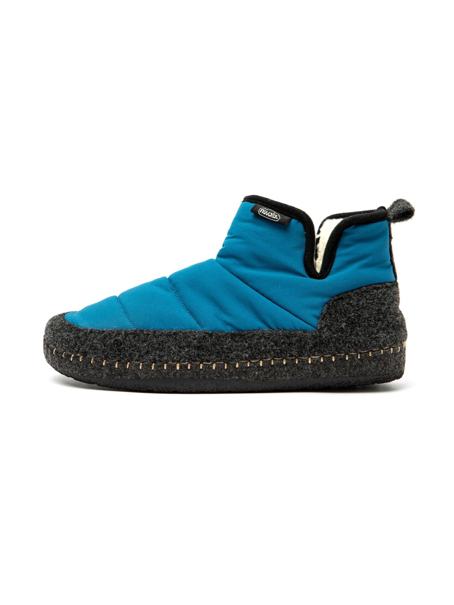 Nuvola. Zapatillas de casa 'Boot New Wool'  petróleo