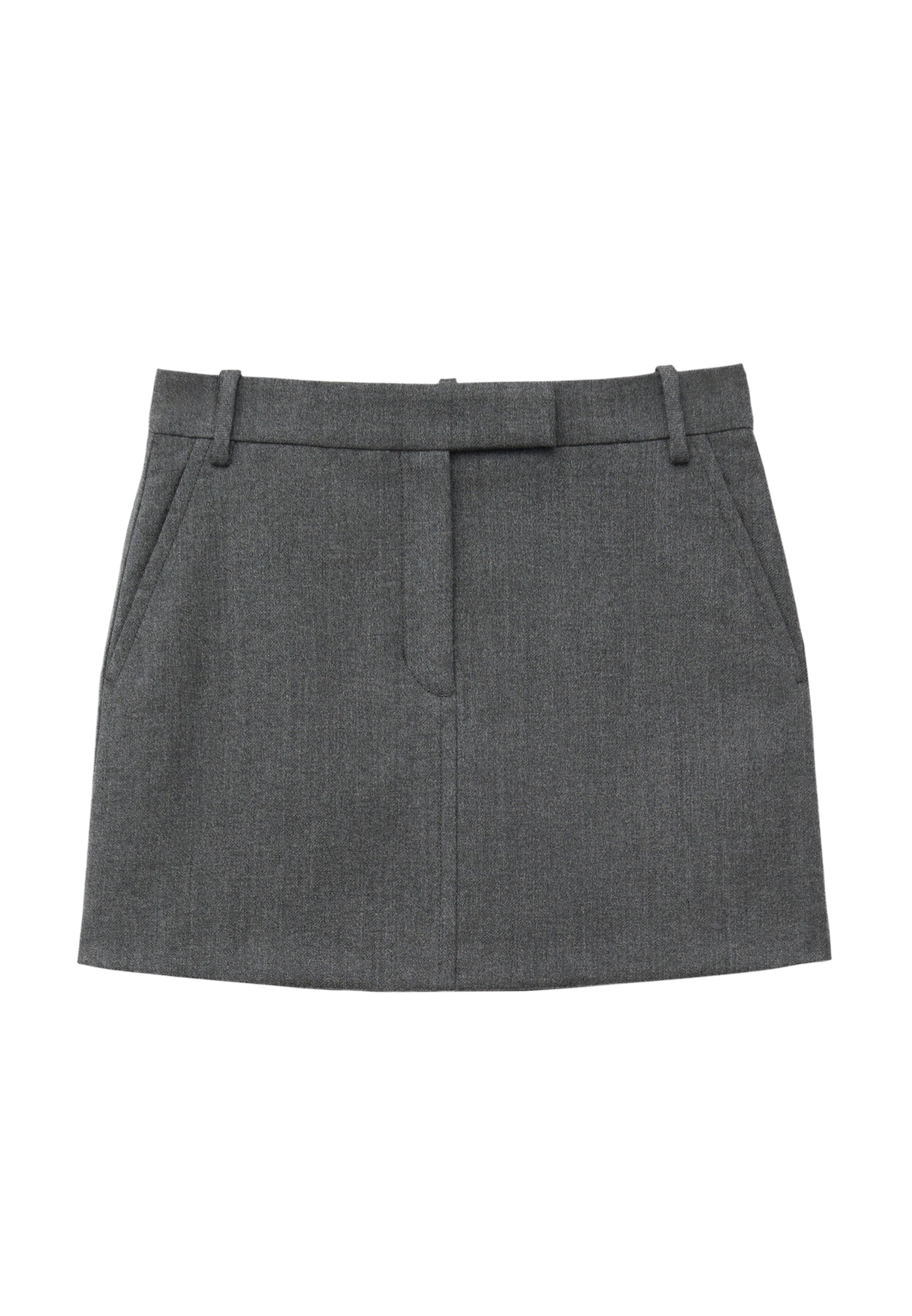 &amp; Other Stories Falda  gris moteado