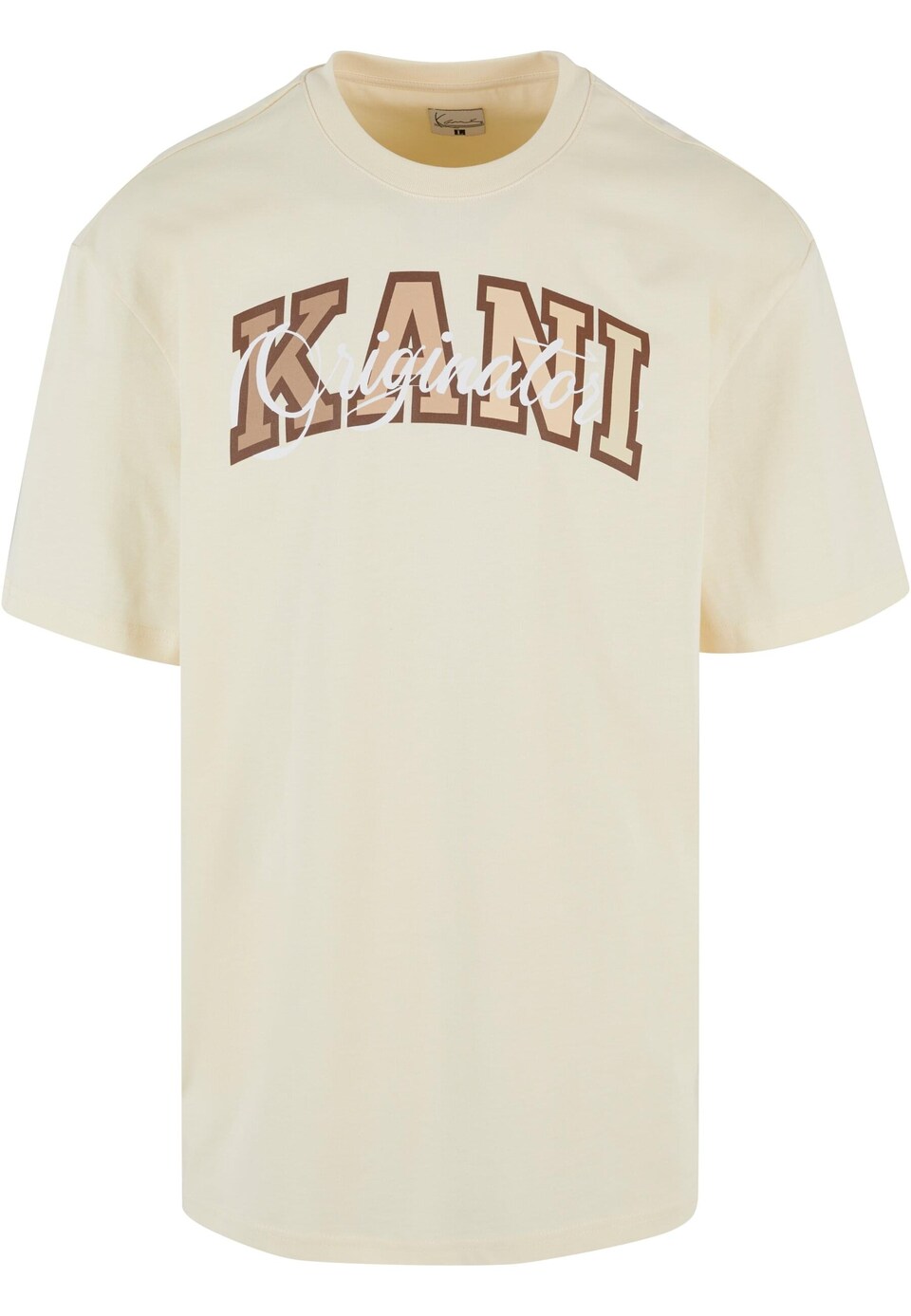 T-shirt kräm / brun