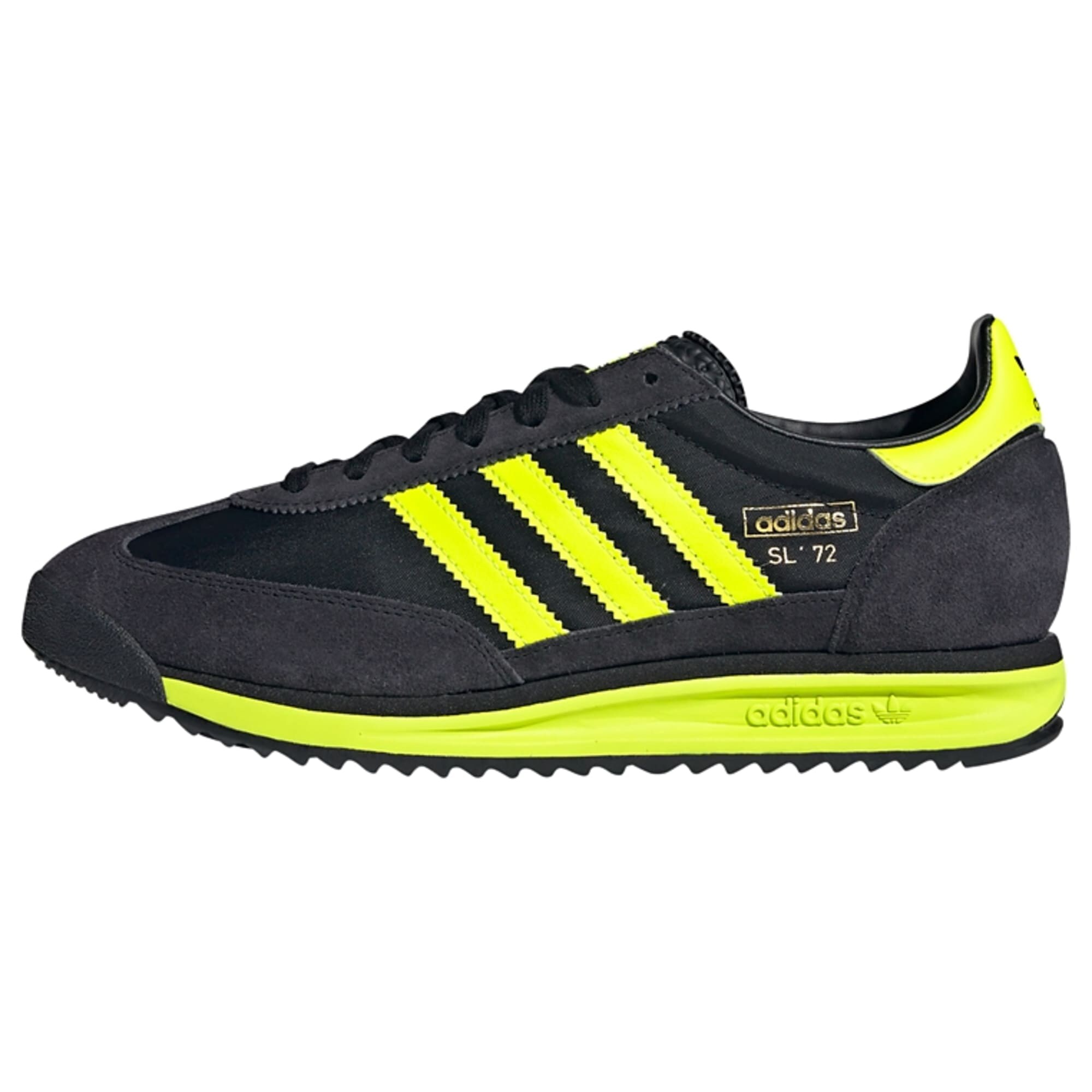 ADIDAS ORIGINALS Sneaker low 'SL 72 RS'  neongul / sort