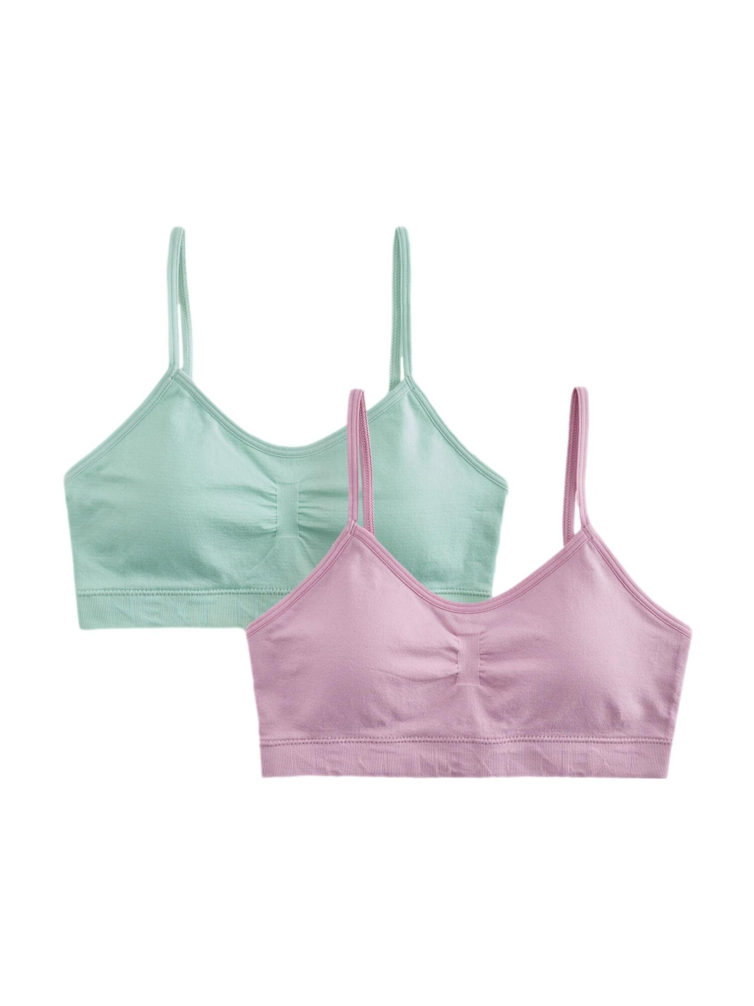 Next Sutien verde mentă / roz eozină
