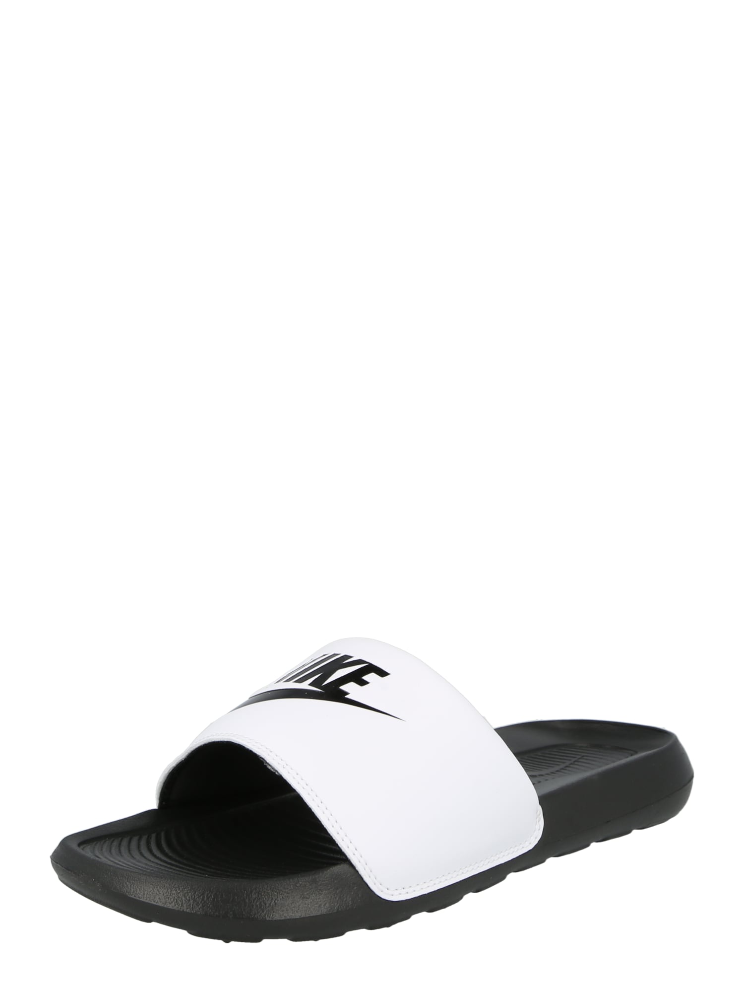 Nike Sportswear Plážové / kúpacie topánky 'VICTORI ONE SLIDE'  čierna / biela
