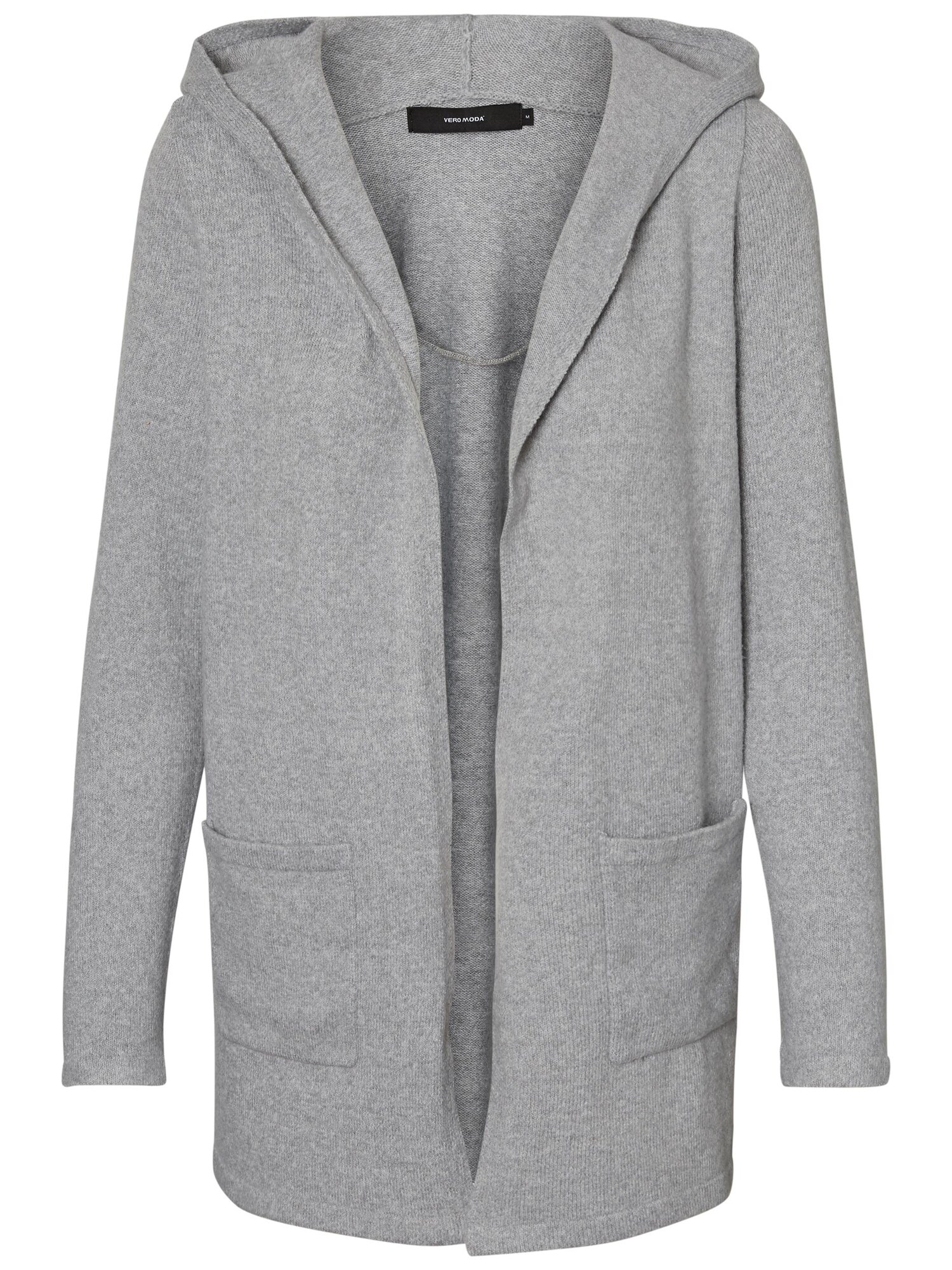VERO MODA Kardigán 'Doffy'  szürke melír akciós termékkép 1