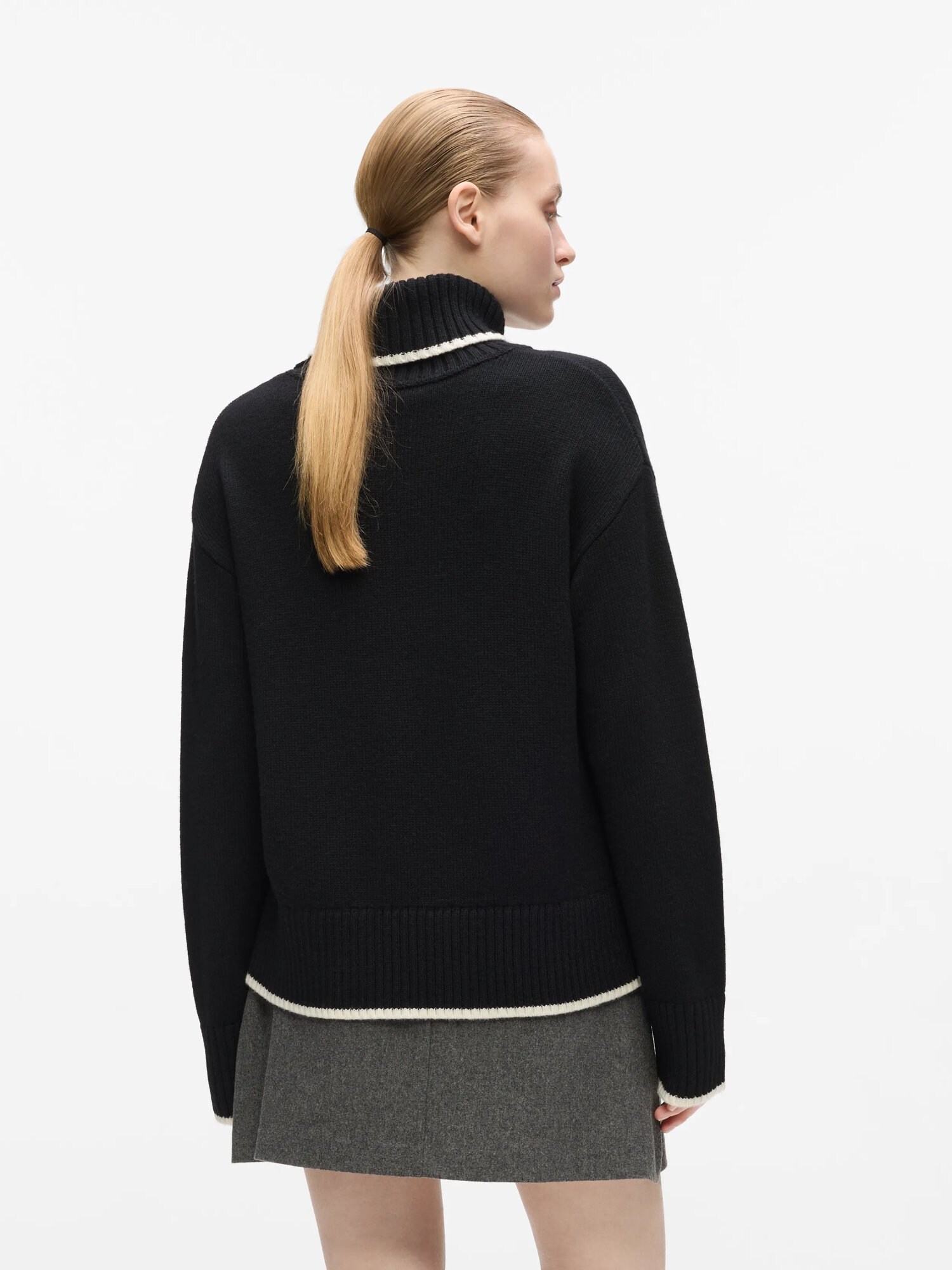 Karl Lagerfeld Jersey negro / blanco – imagen 7