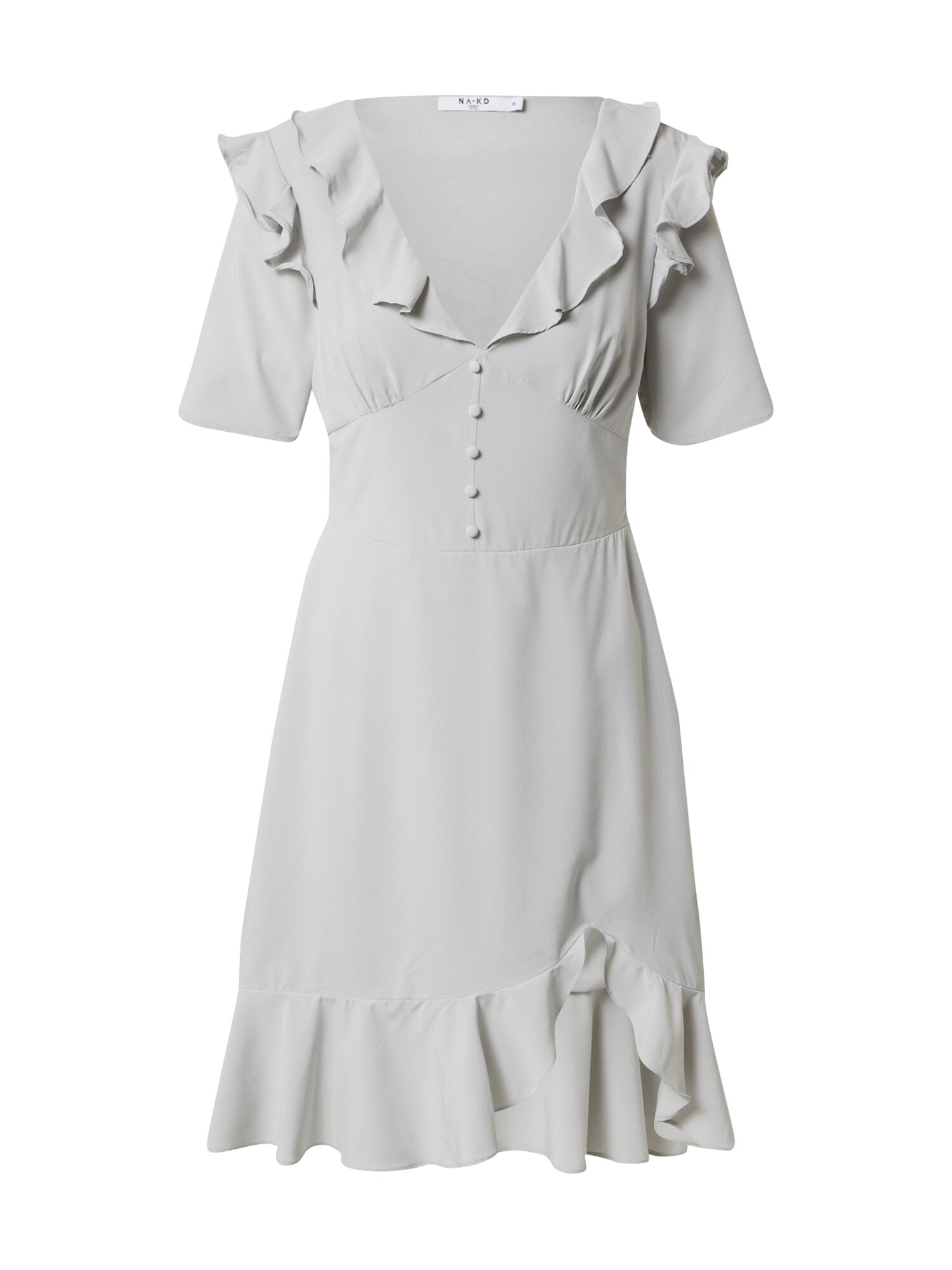 NA-KD Rochie de vară  gri fumuriu