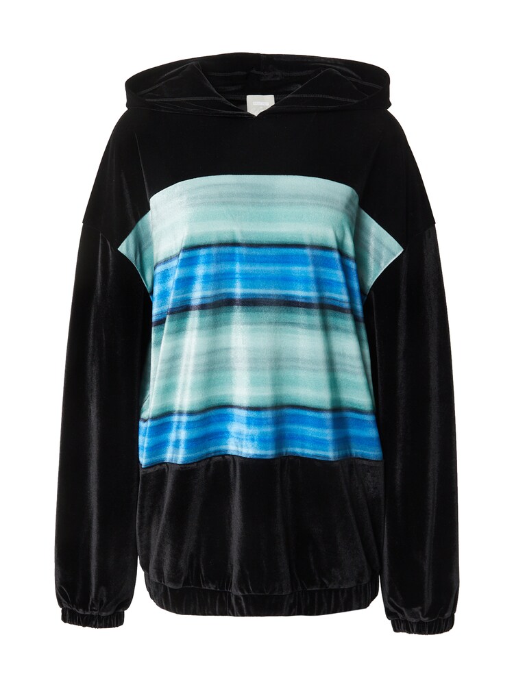 ABOUT YOU x Sofia Tsakiridou Pullover 'Rachel' Damen Größe XXL blau / grün / schwarz