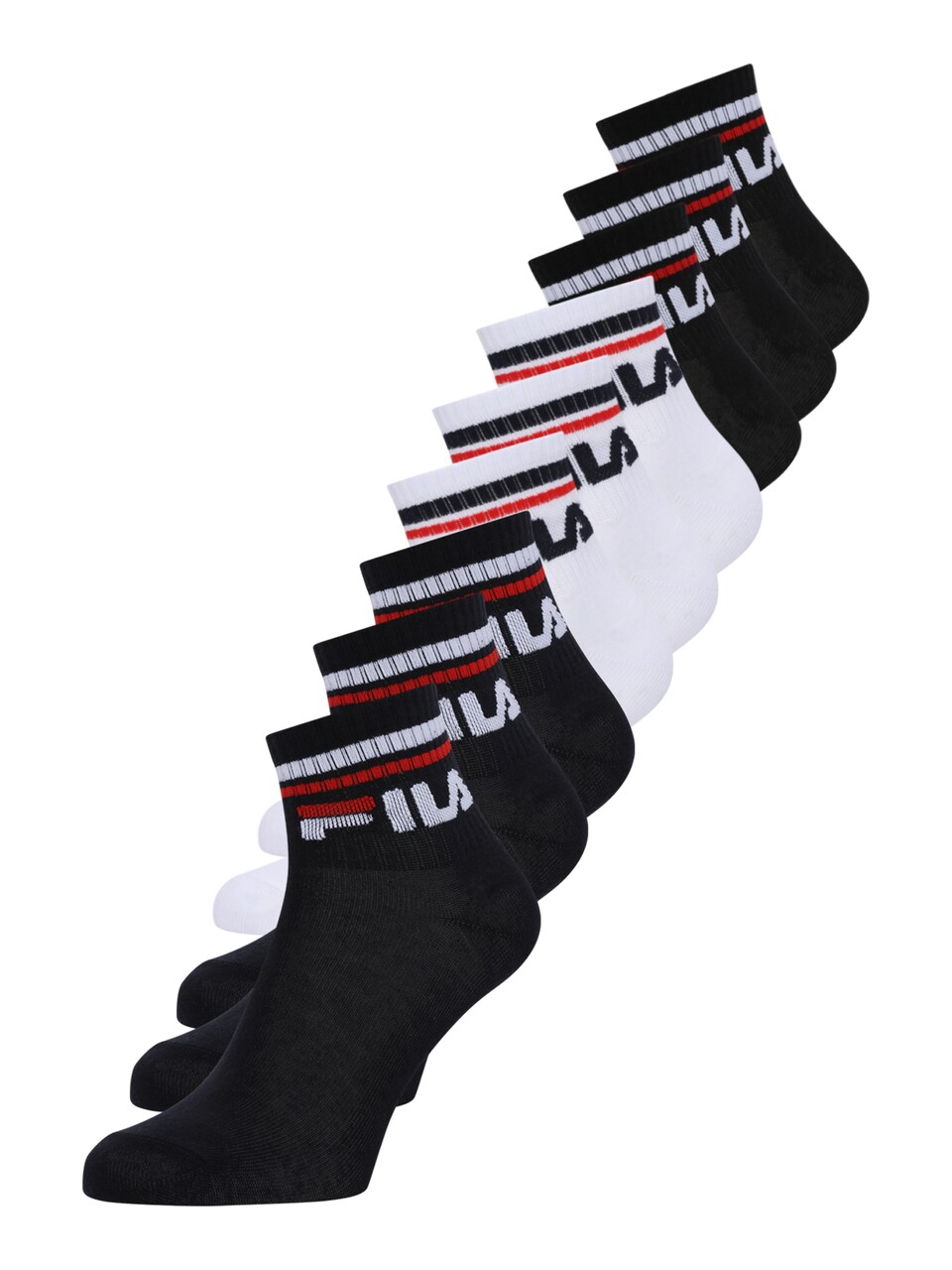 Sockor röd / svart