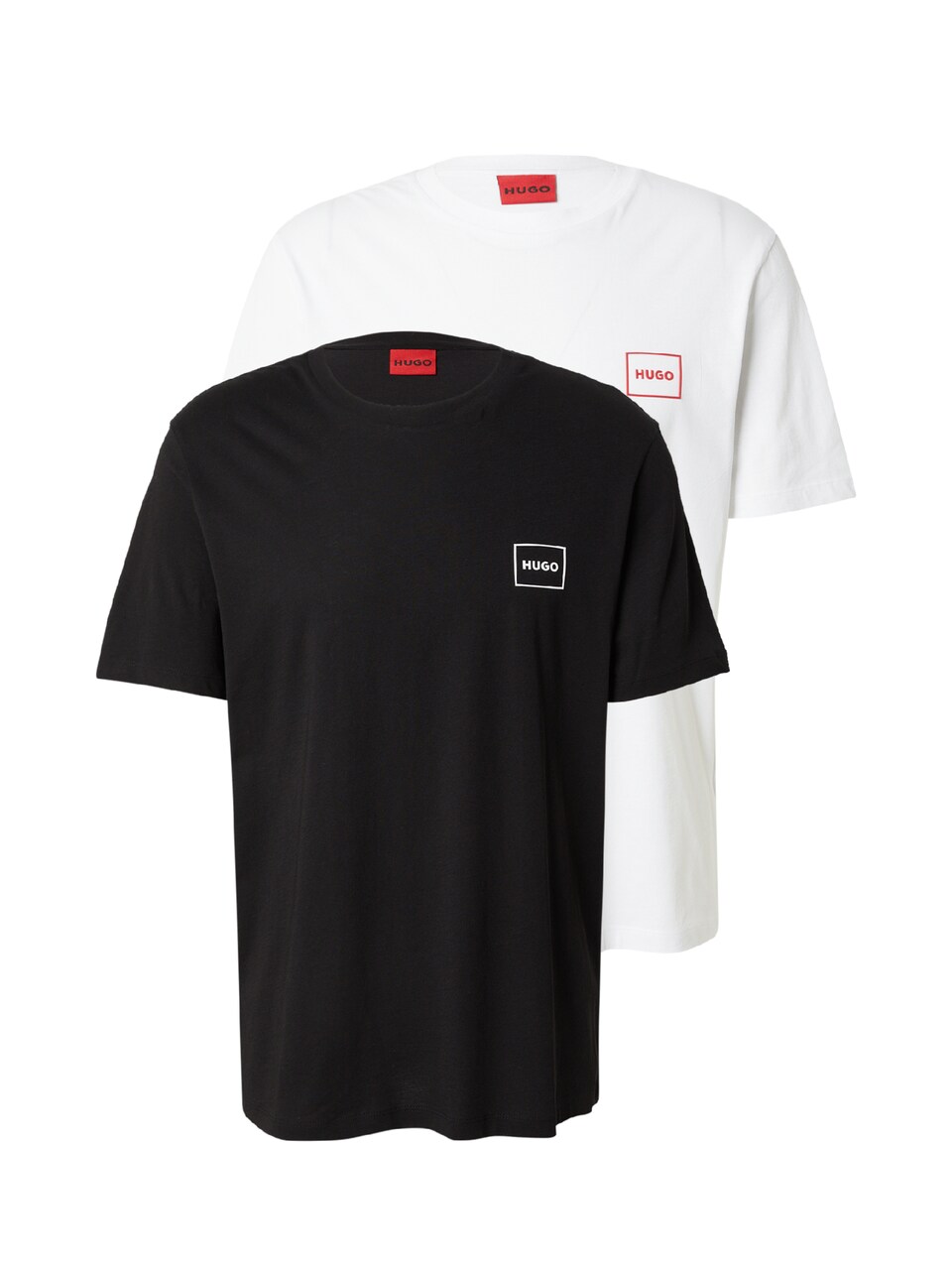 T-shirt 'Dugopak' röd / svart