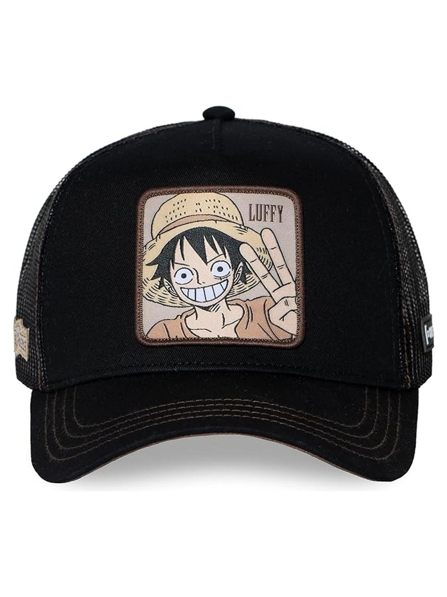 Capslab Gorra 'Gorra capslab negra luffy wan3b trucker cap'  negro