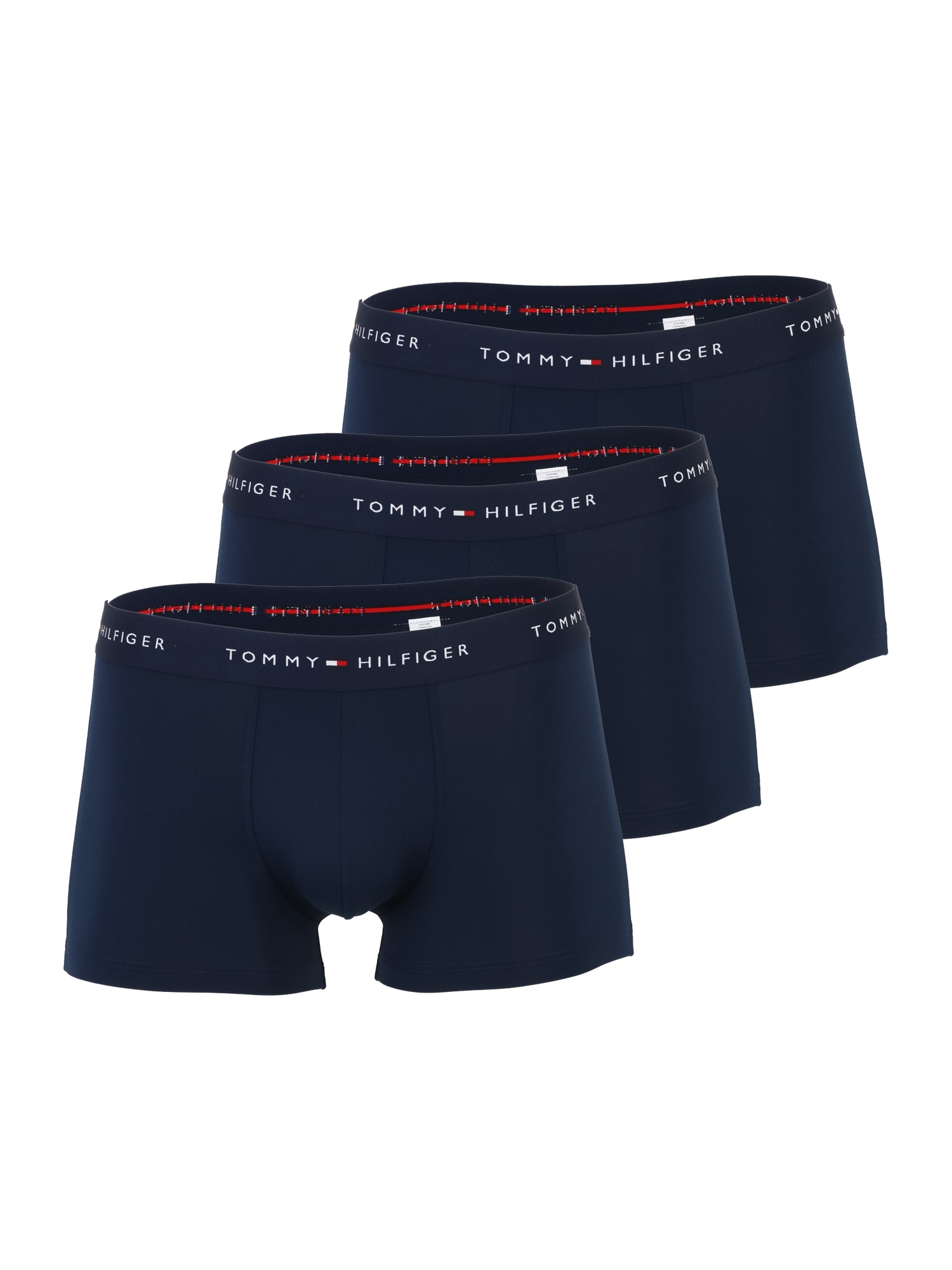 Tommy Hilfiger Underwear Boxeri albastru închis / alb