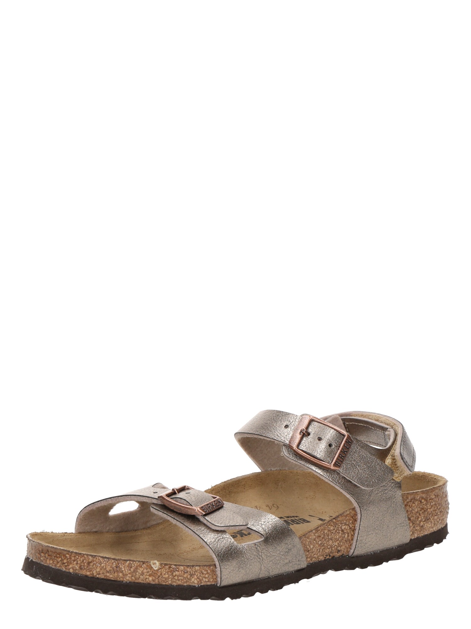 BIRKENSTOCK Otvorená obuv 'Rio'  bronzová