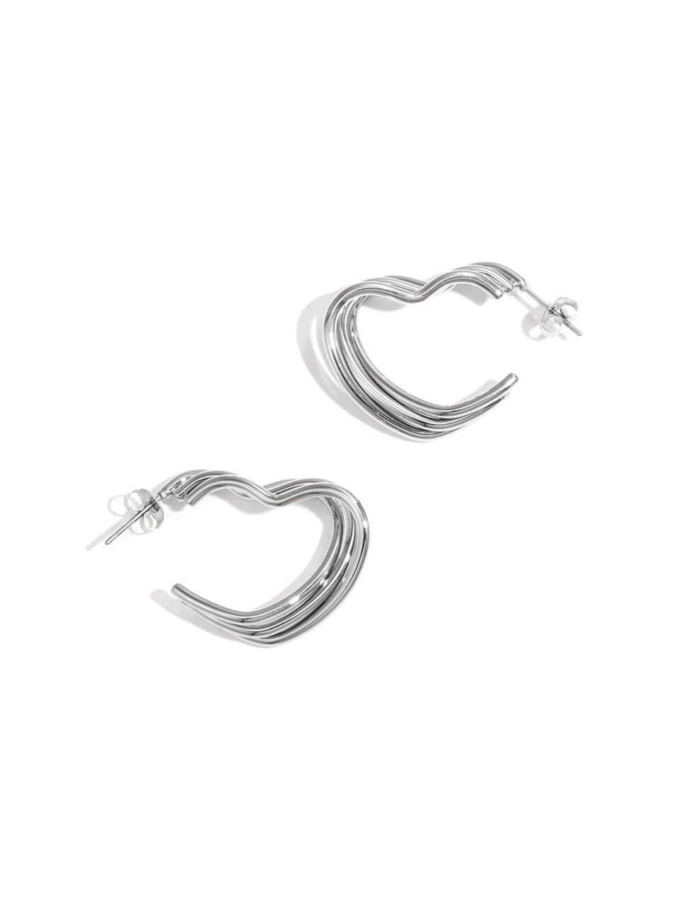 Örhängen 'WAVY HEART'