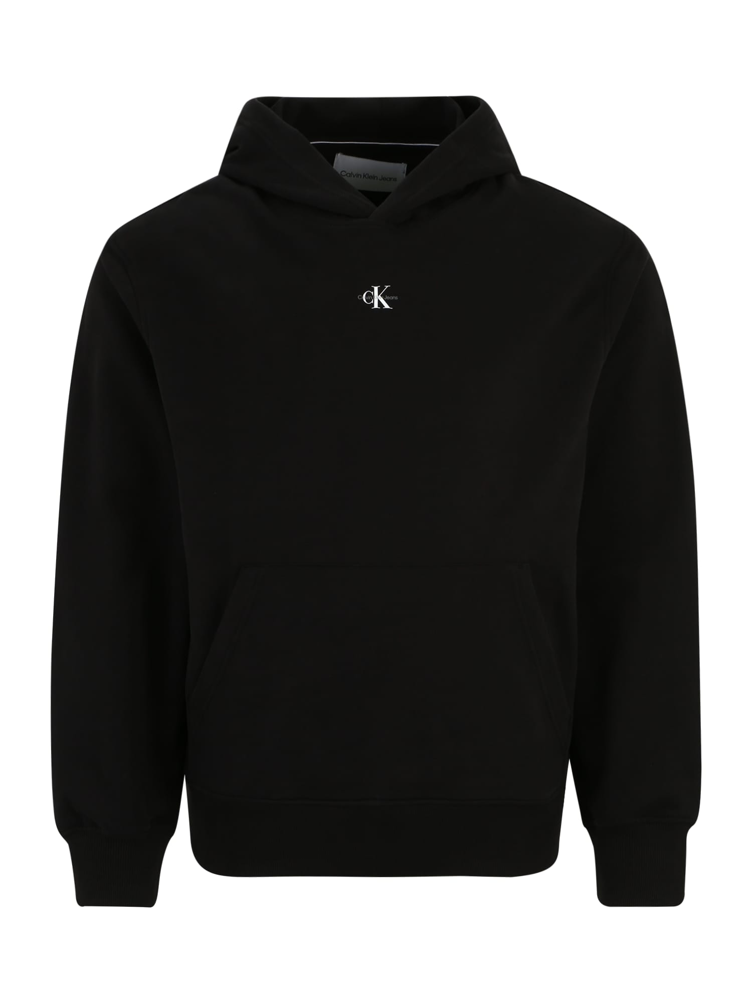 Calvin Klein Jeans Plus Sweatshirt  cinzento / preto / branco