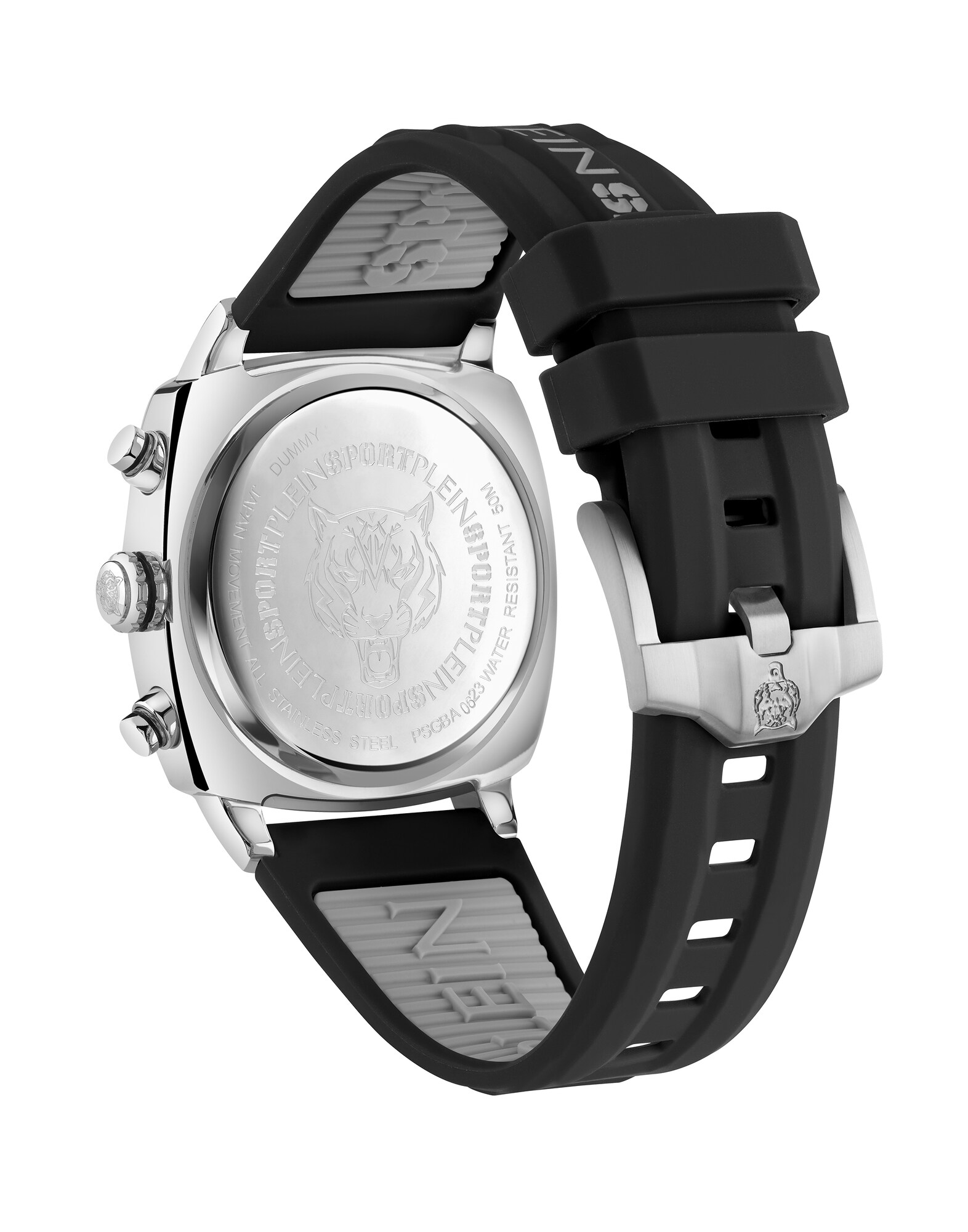 Plein Sport Reloj analógico 'Wildcat Chrono'  negro / plata – imagen 3