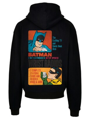 F4NT4STIC Sweatshirt ‘DC Comics Batman TV Series Wrist Radio’ Aqua / Groen / Oranje / Zwart