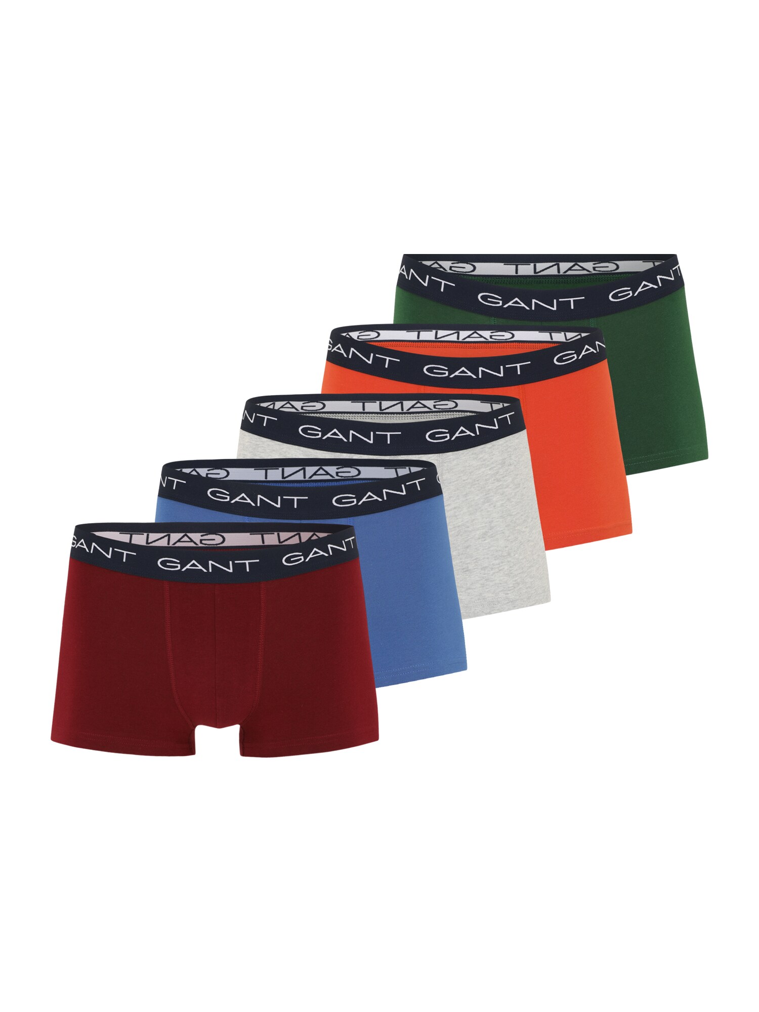 GANT Boxeri  albastru regal / verde / portocaliu / negru