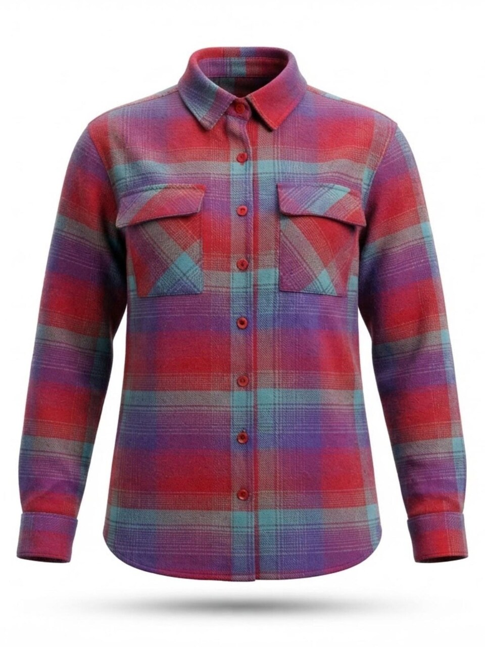 Blus 'Comfy Heavyweight Flannel Shirt'