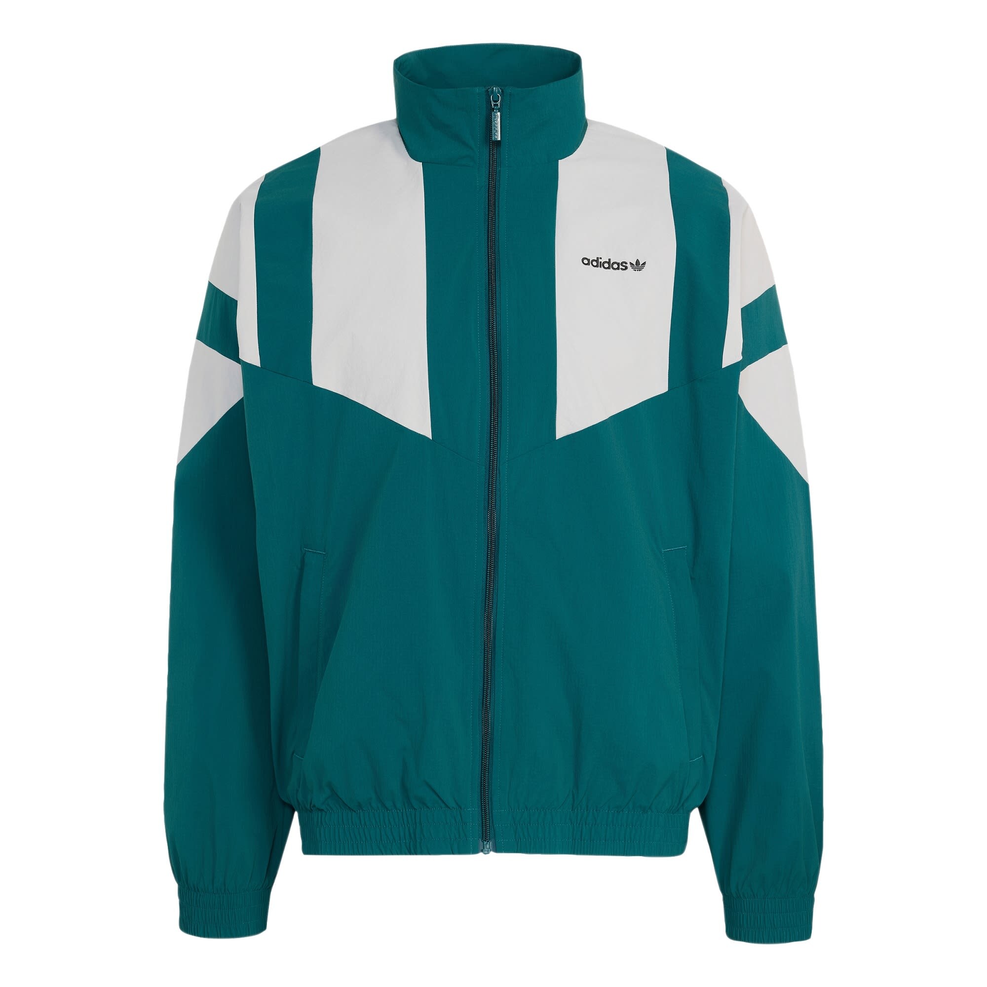 ADIDAS ORIGINALS Prechodná bunda  smaragdová / biela