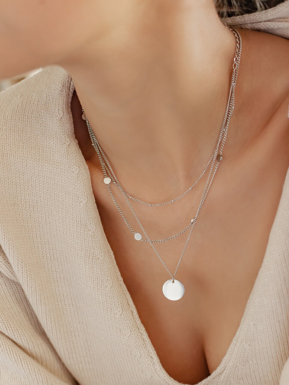 Halsband 'Circle Duo'