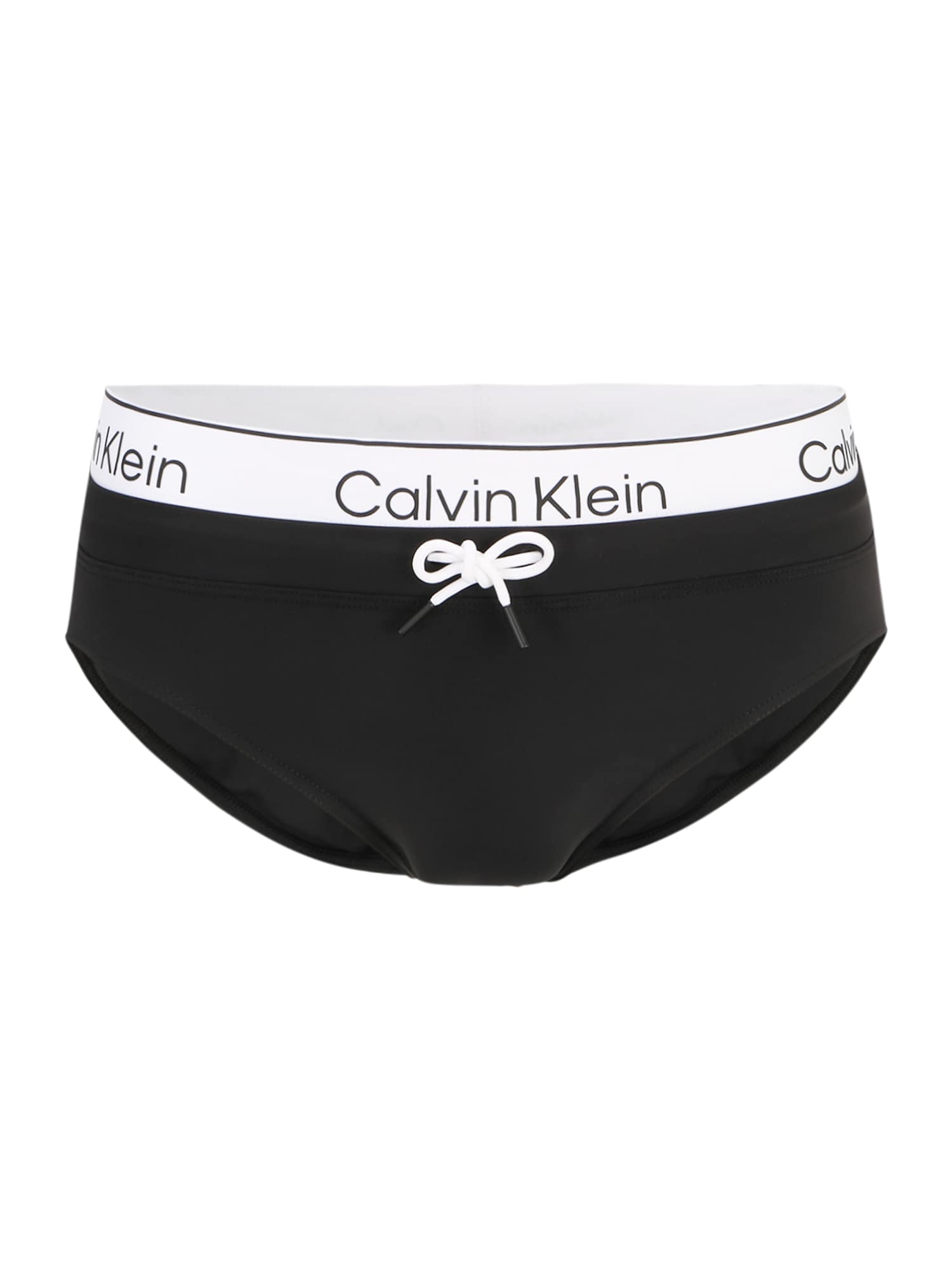 Calvin Klein Swimwear Rövid fürdőnadrágok 'Meta Lecacy '  fekete / fehér