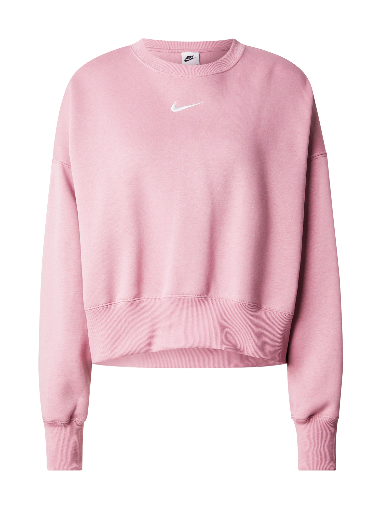 Nike Sportswear Tréning póló 'Phoenix Fleece'  rózsaszín / fehér akciós termékkép 1