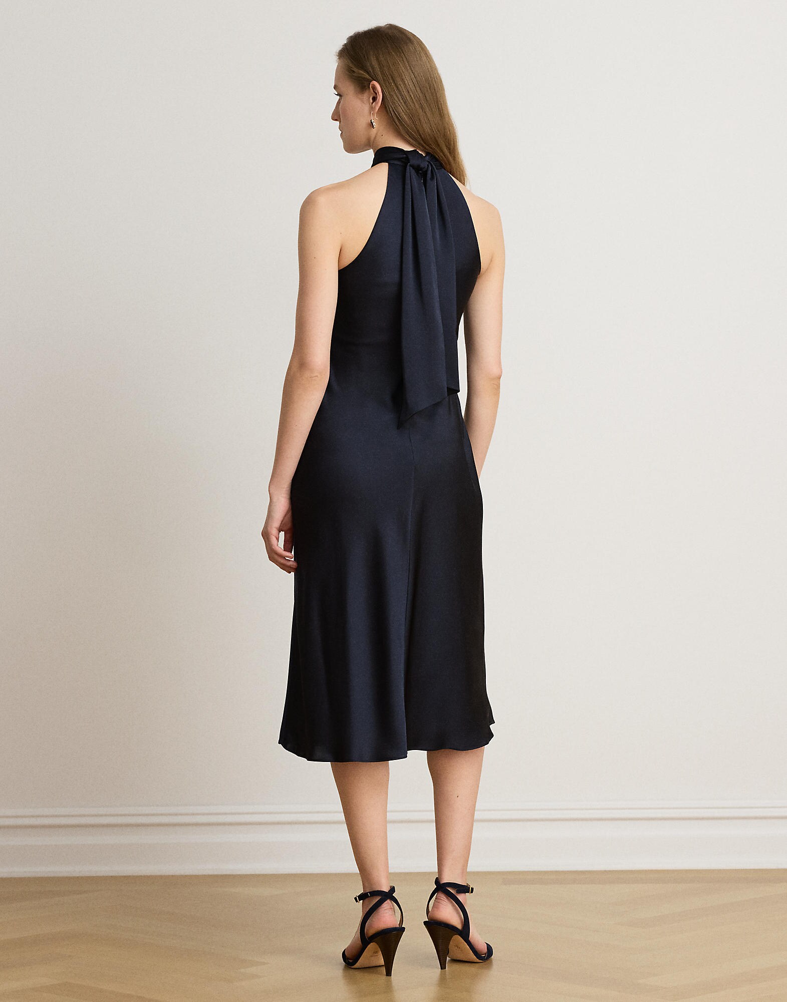 Lauren Ralph Lauren Vestido de gala azul – imagen 3