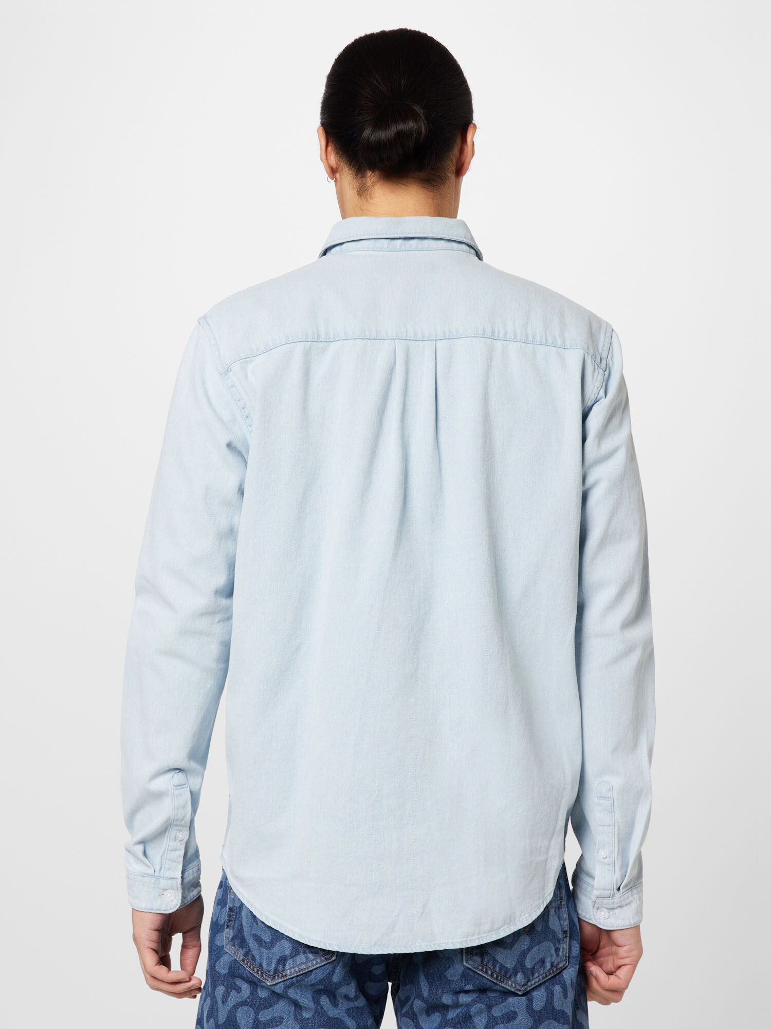 TOM TAILOR DENIM Košeľa svetlomodrá (obrázok 3)