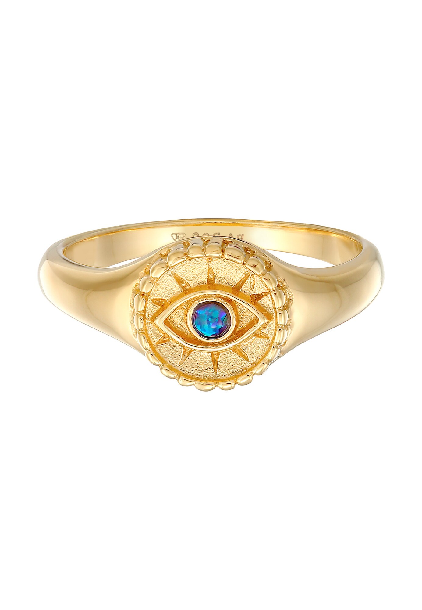 ELLI Gyűrűk 'Evil Eye'  kék / arany termék 2. képe
