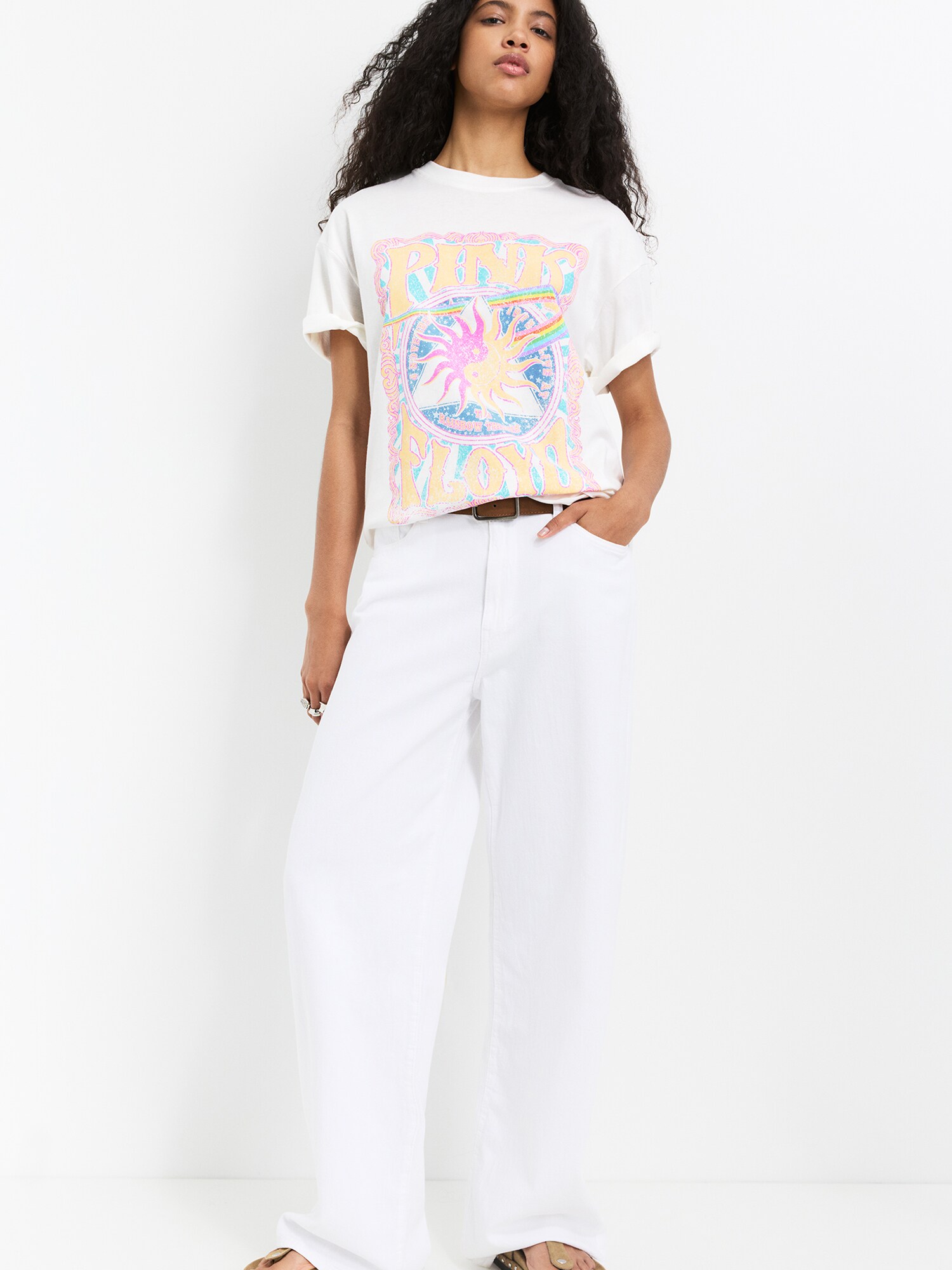 Thumbnail - T-Shirt 'PINK FLOYD YING YANG'