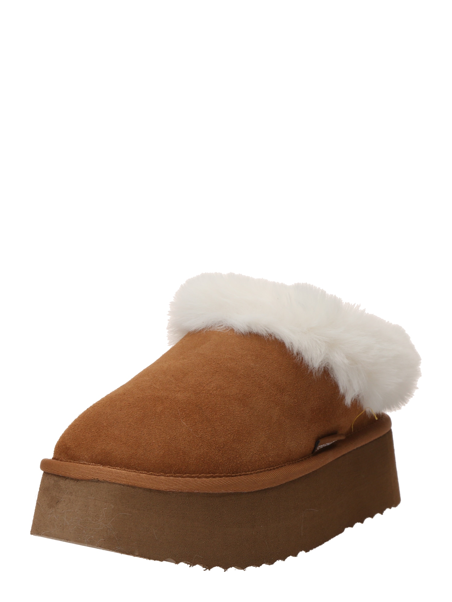 STEVE MADDEN Nízke čižmy 'Chaplin'  hnedá / biela
