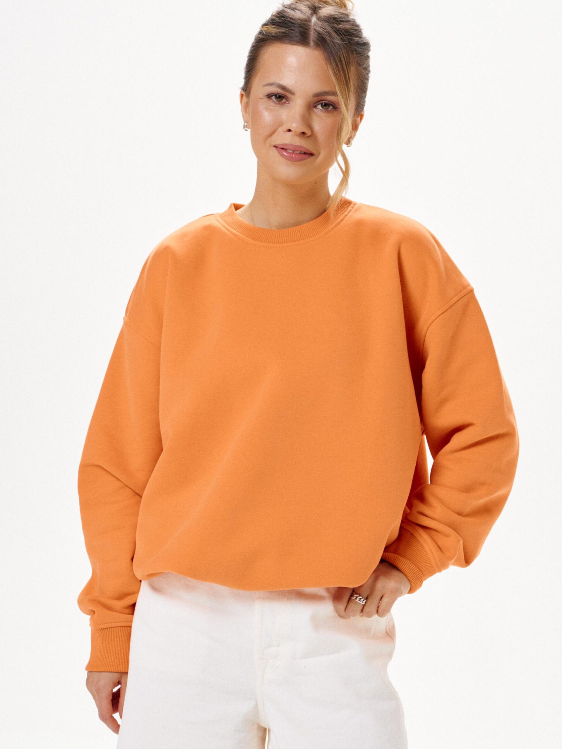 MIRONS Sweatshirt 'Line Kiss' dam