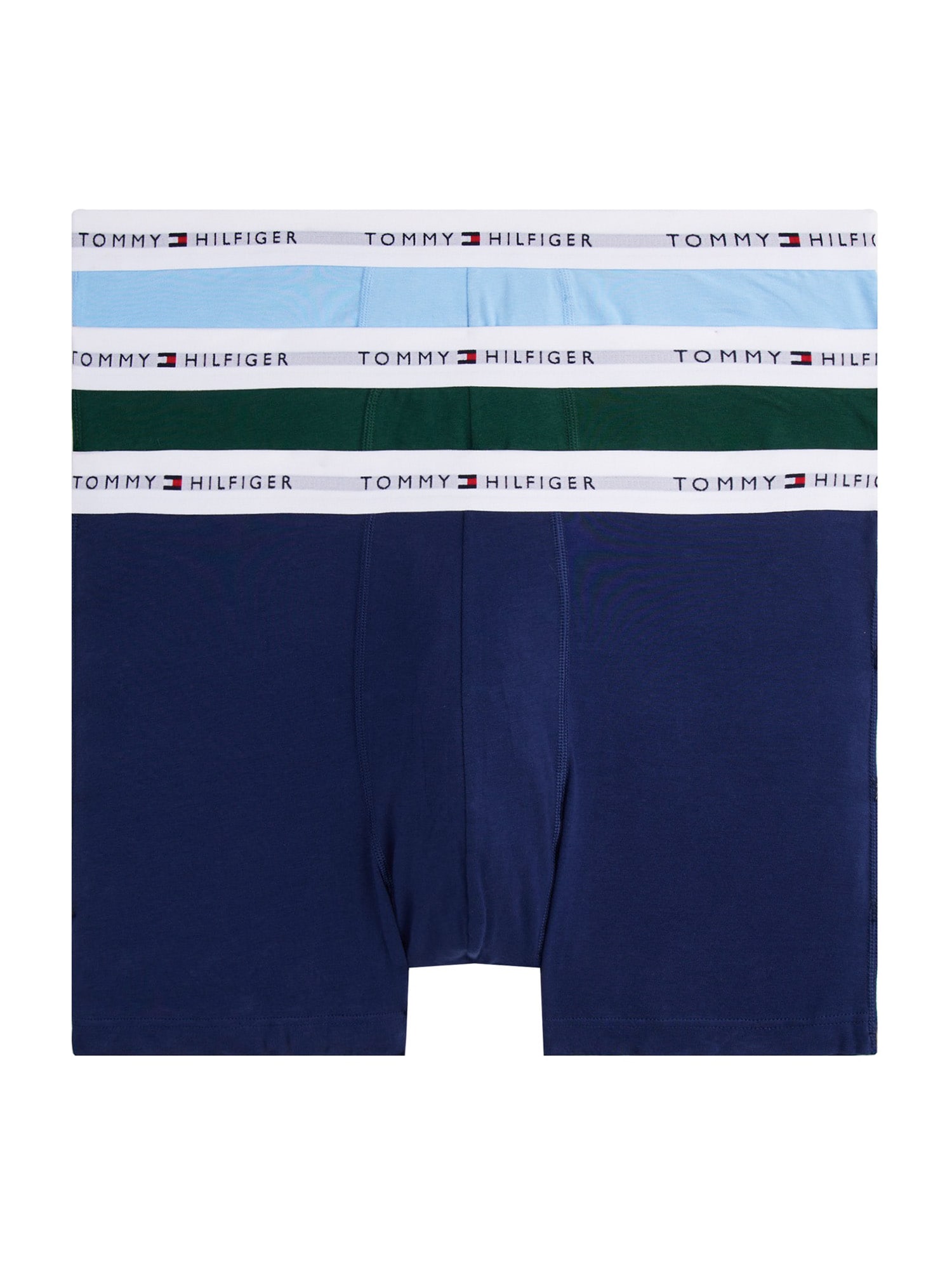 Tommy Hilfiger Underwear Plus Boxeralsók  tengerészkék / világoskék / zöld / fehér akciós termékkép 1